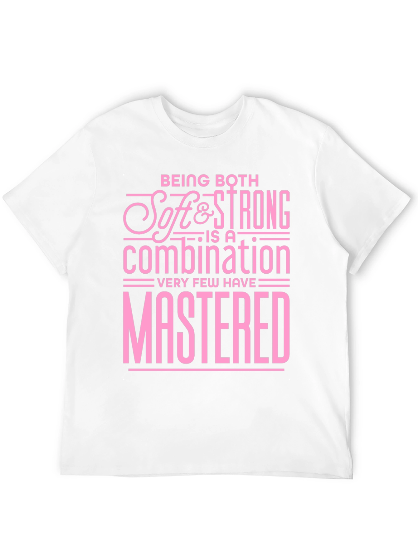 Black Soft & Strong Graphic Tee - Black Cotton Blend view 12