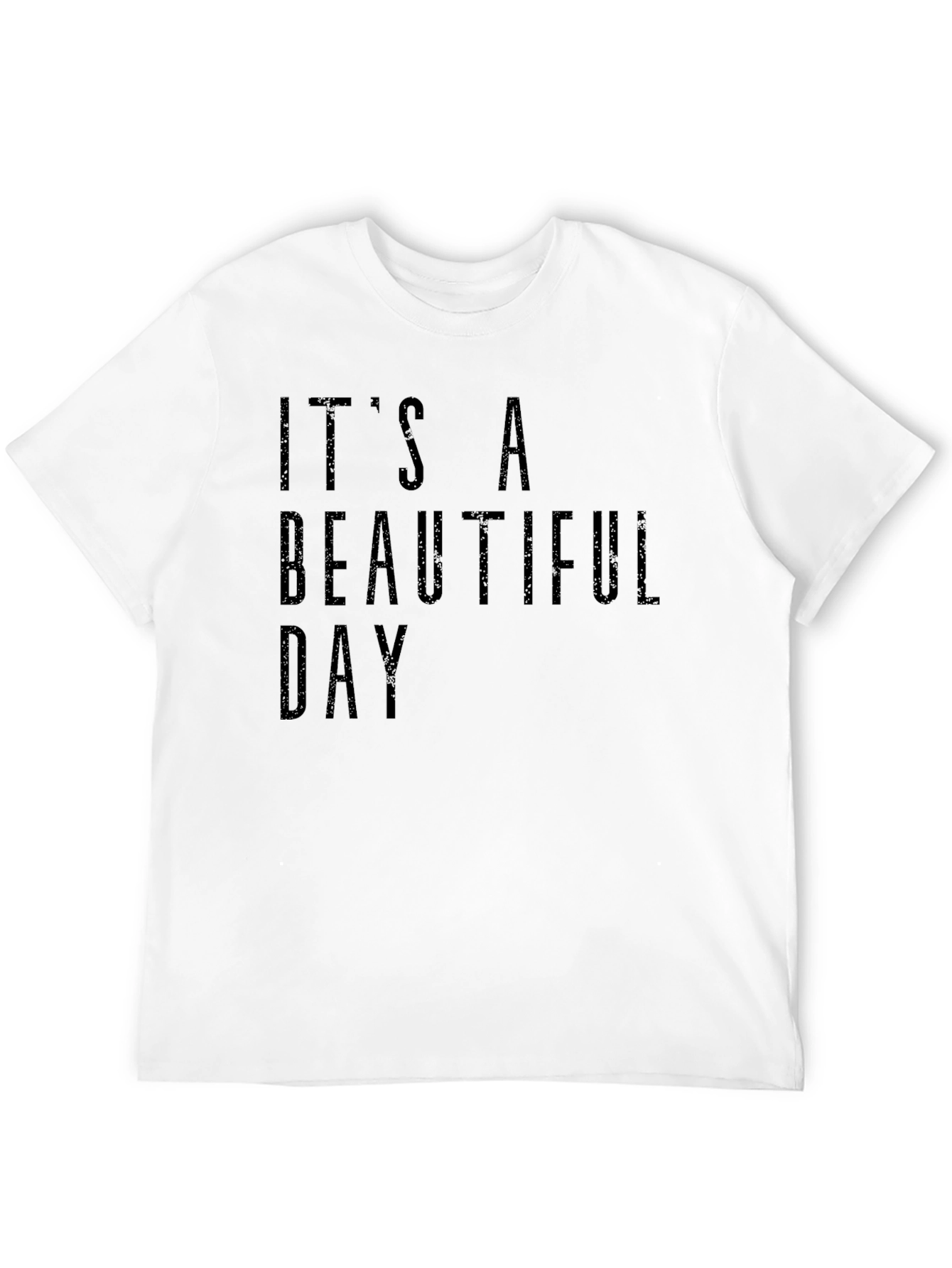 Black It's a Beautiful Day T-Shirt - Black view 12