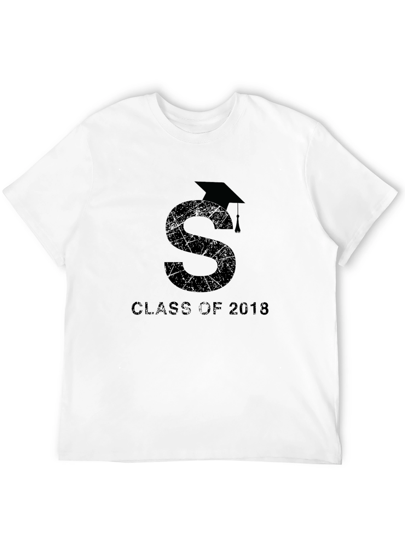 Black Class of 2018 Graduation T-Shirt view 12