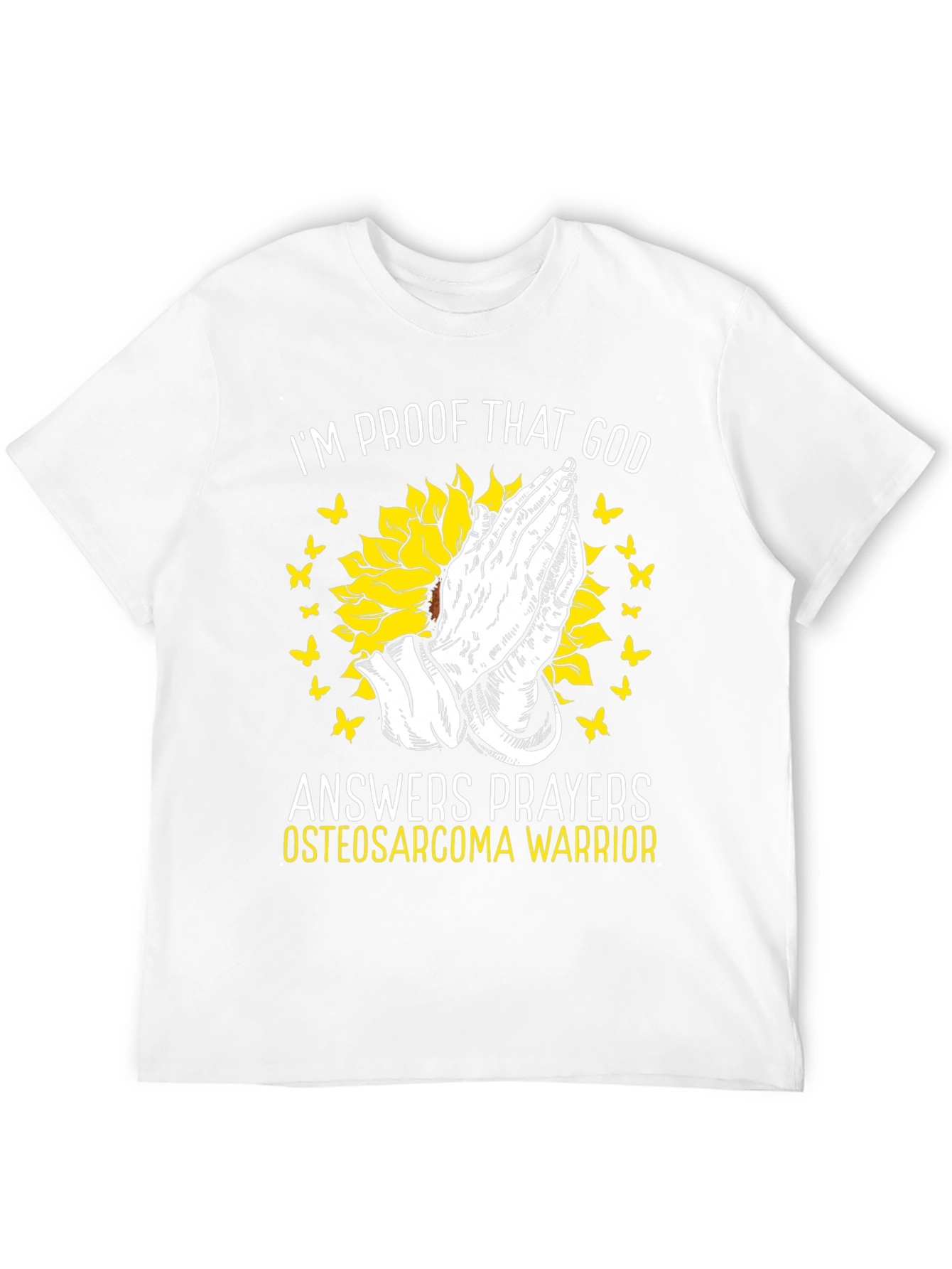 Faith-Based Osteosarcoma Warrior T-Shirt - 12
