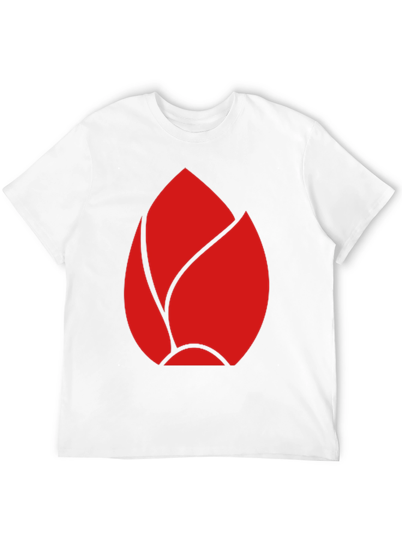 Black Red Bud Graphic Black T-Shirt view 12