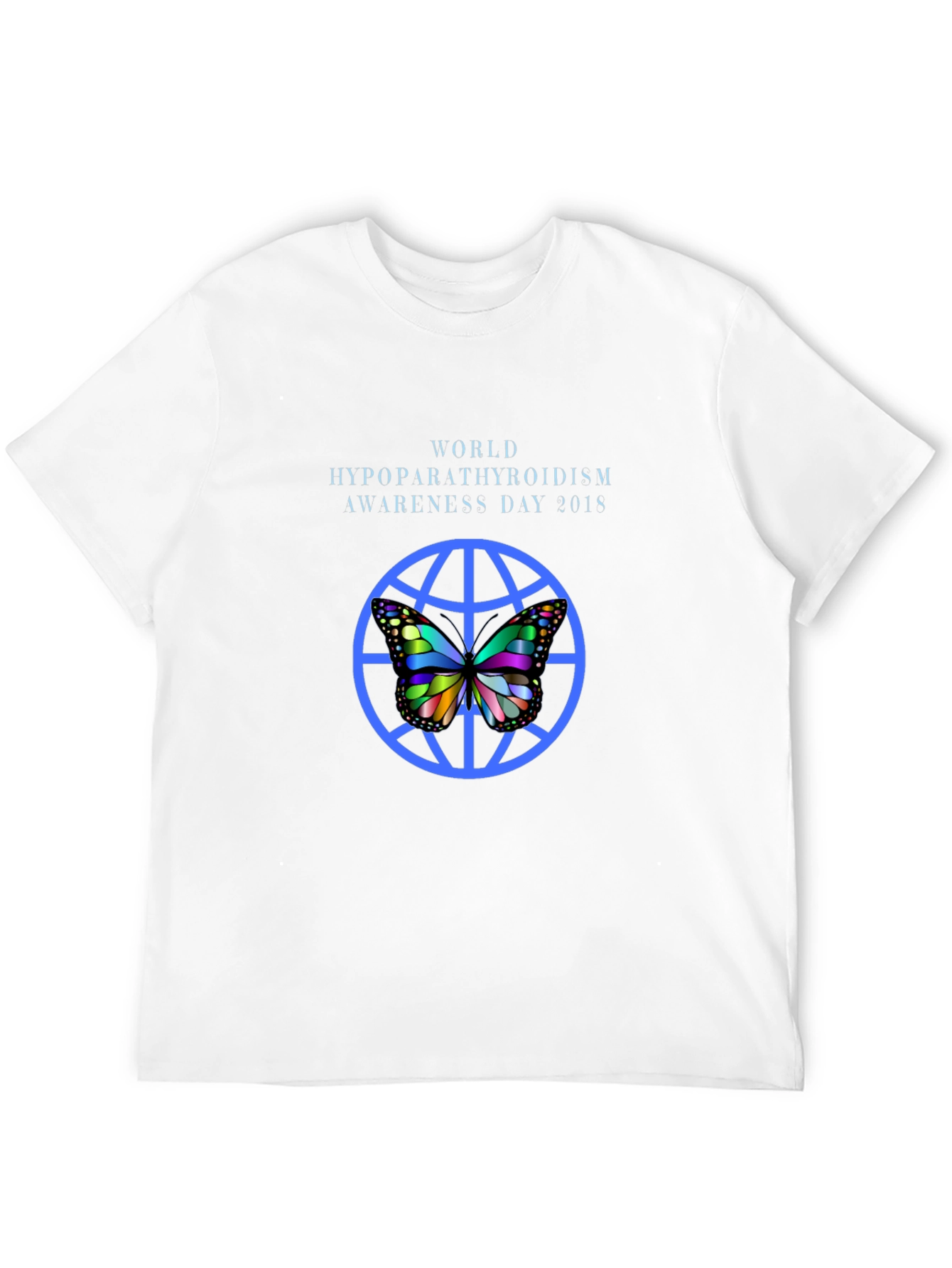 Black Hypoparathyroidism Awareness T-Shirt view 12