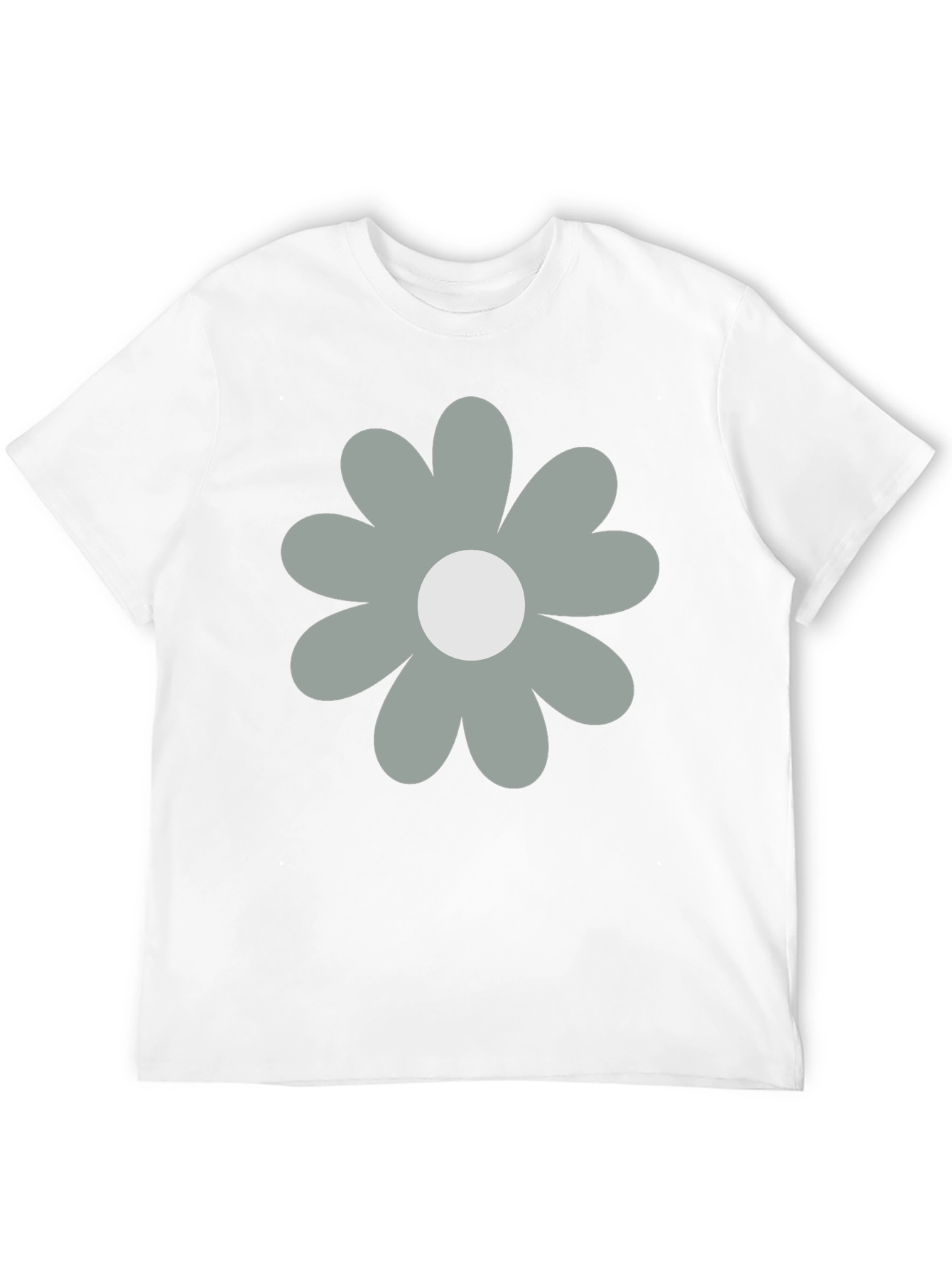 Black Retro Flower Graphic Black T-Shirt view 12