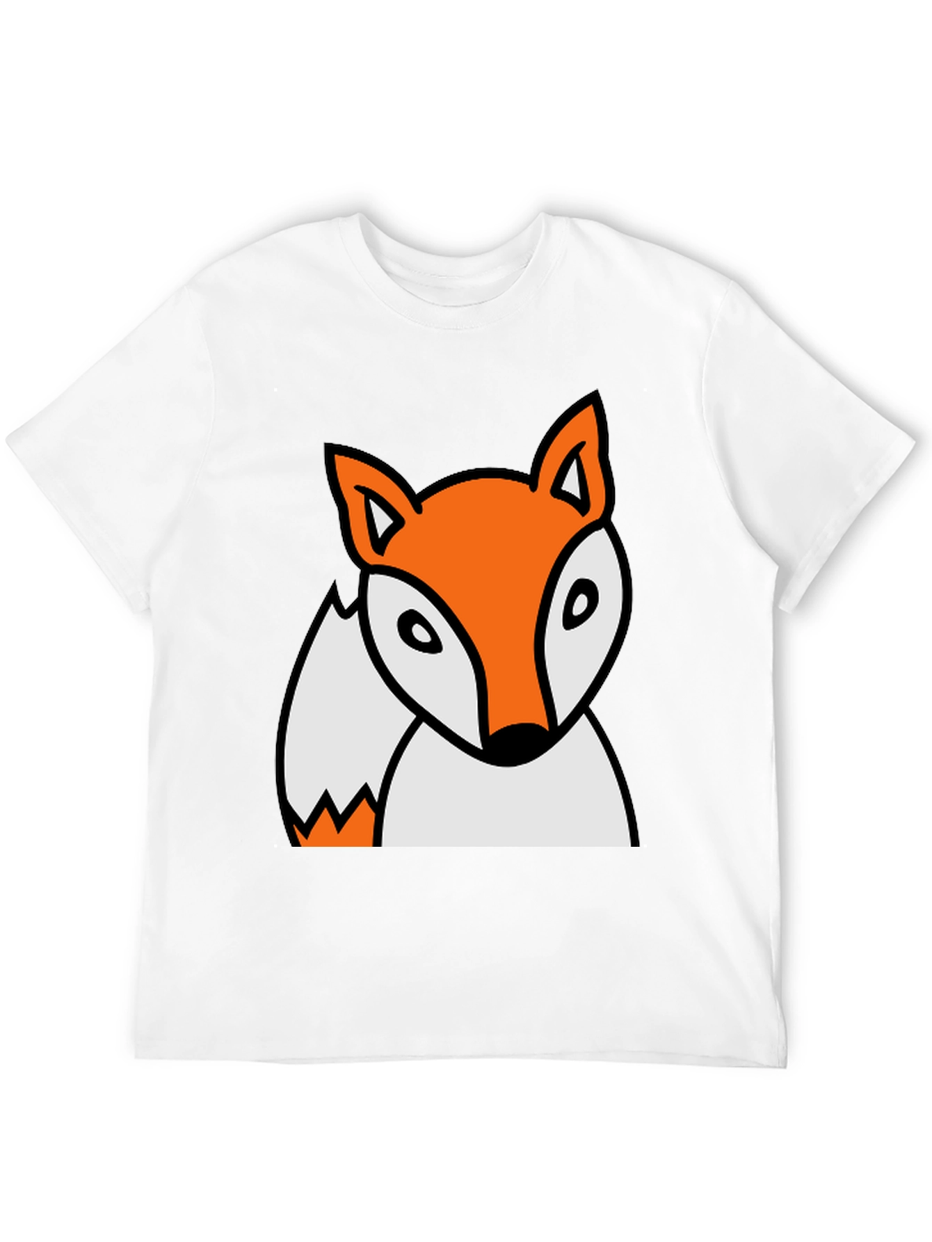 Black Fox Graphic Black T-Shirt view 12