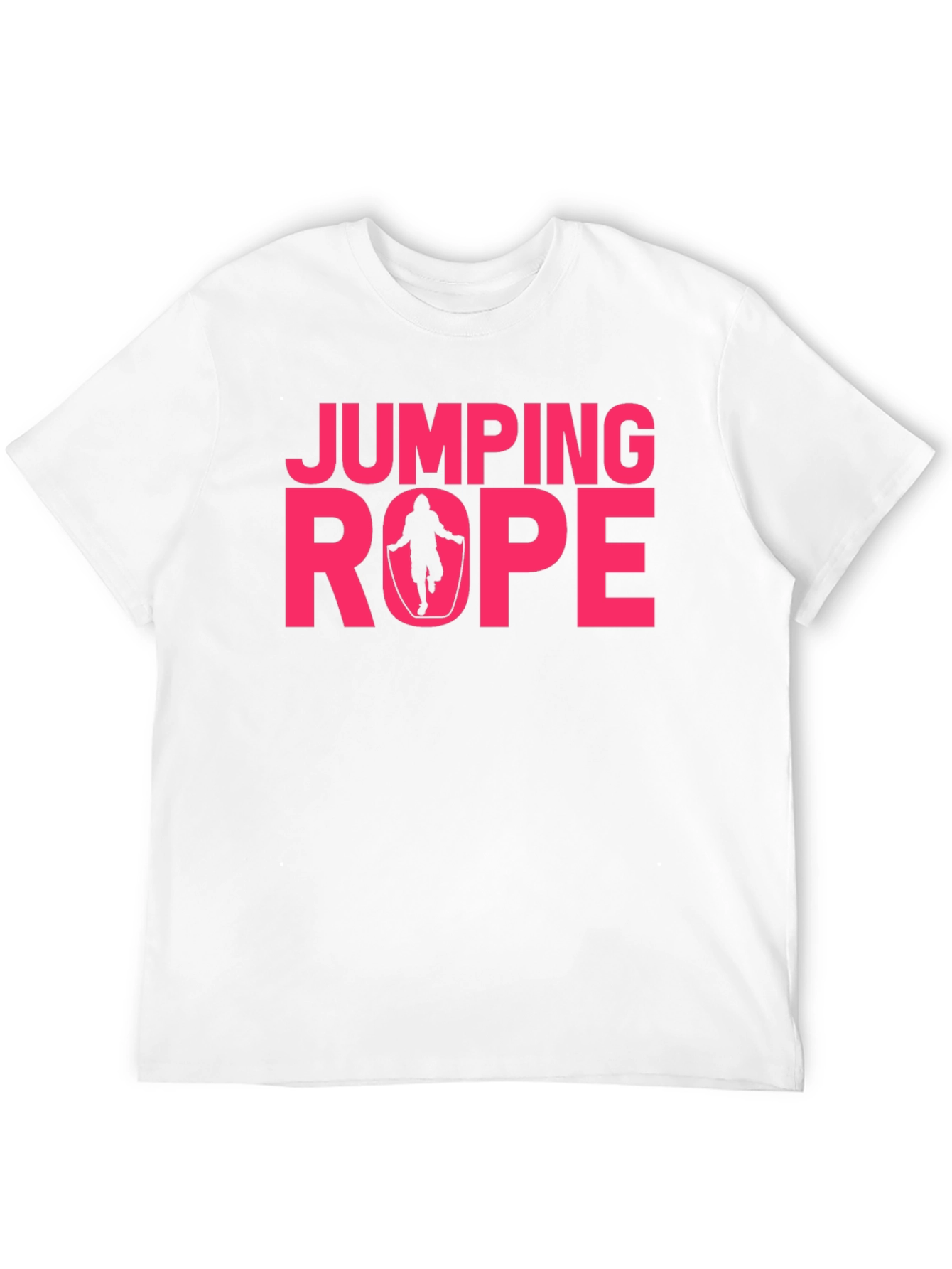 Black Jumping Rope Graphic T-Shirt - Fitness Apparel view 12