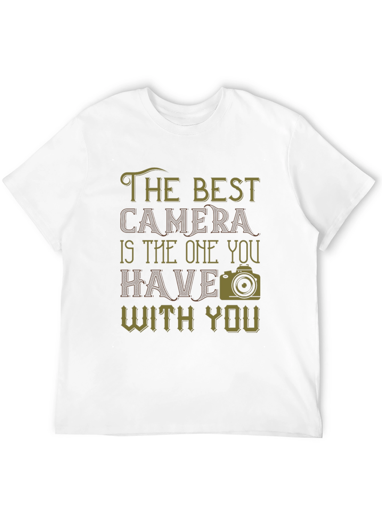 Black Photographer's Tee: The Best Camera Is the One You Have! view 12