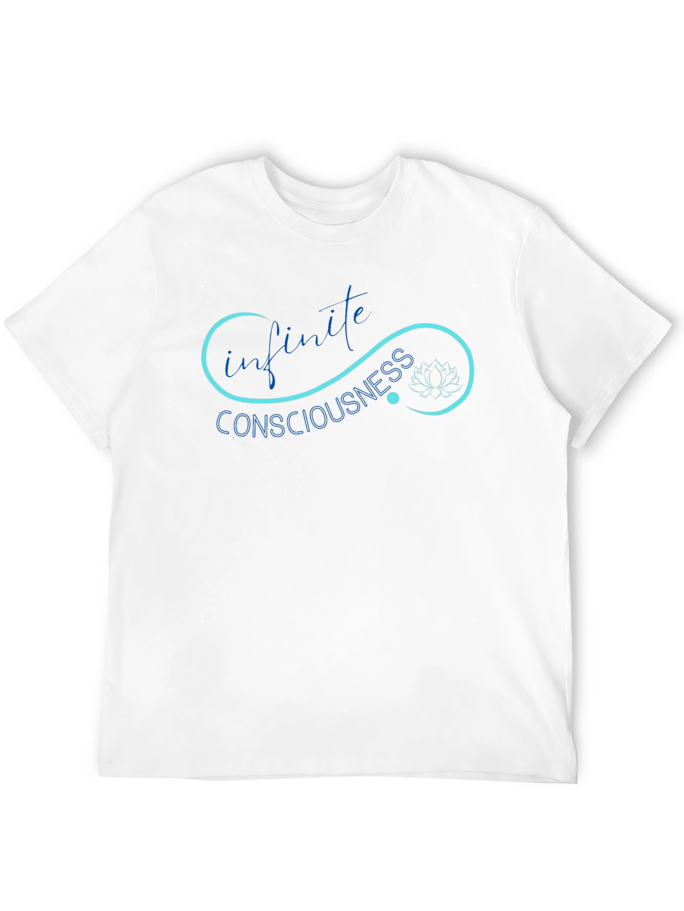 Black Infinite Consciousness Black T-Shirt view 12