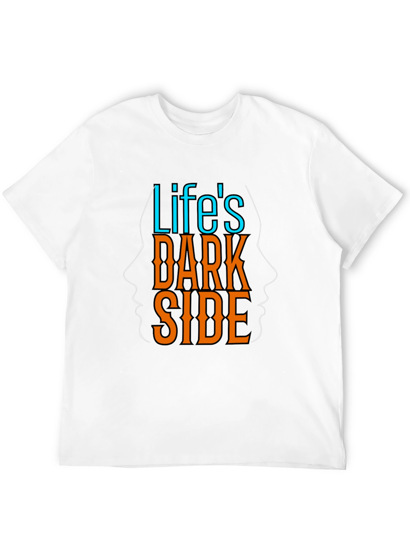 Life's Dark Side Graphic Tee - Unique Design - 12