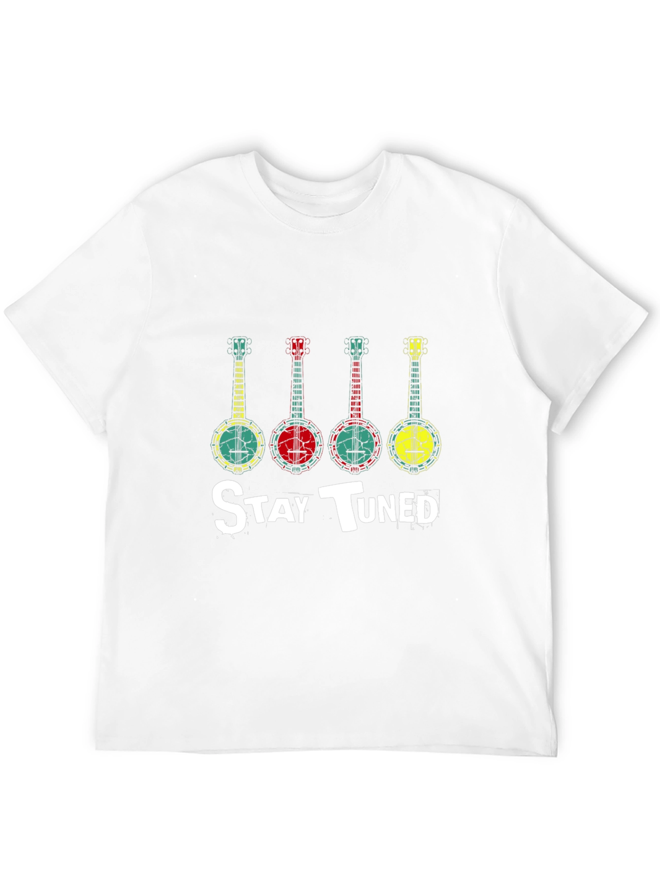 Black Stay Tuned Banjos Black Graphic Tee view 12