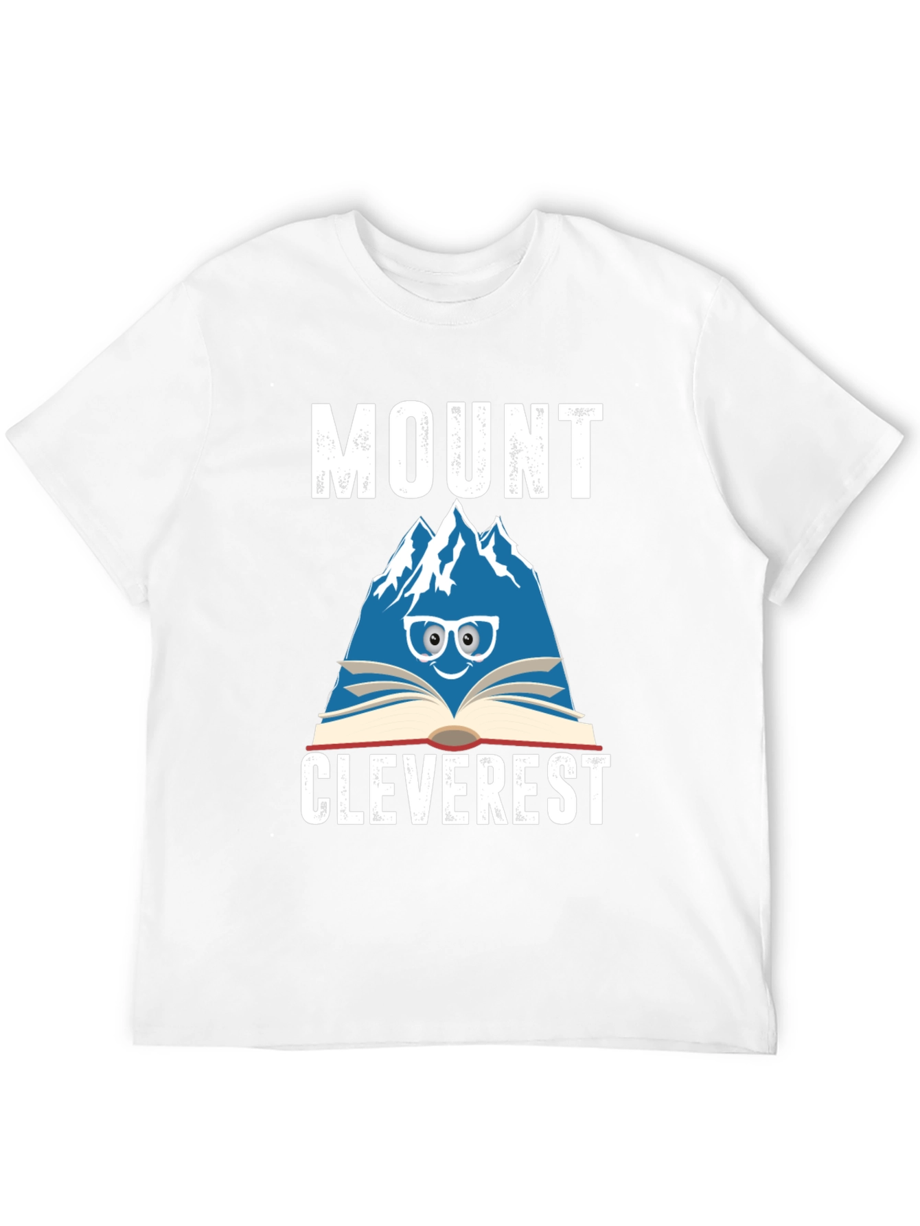 Black Mount Cleverest T-Shirt - Bookish Mountain Tee view 12