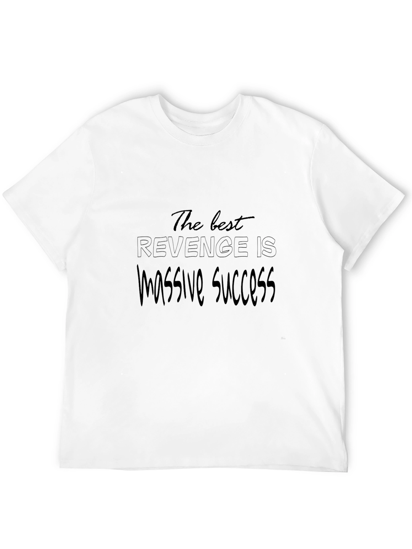 Black Massive Success Black T-Shirt view 12