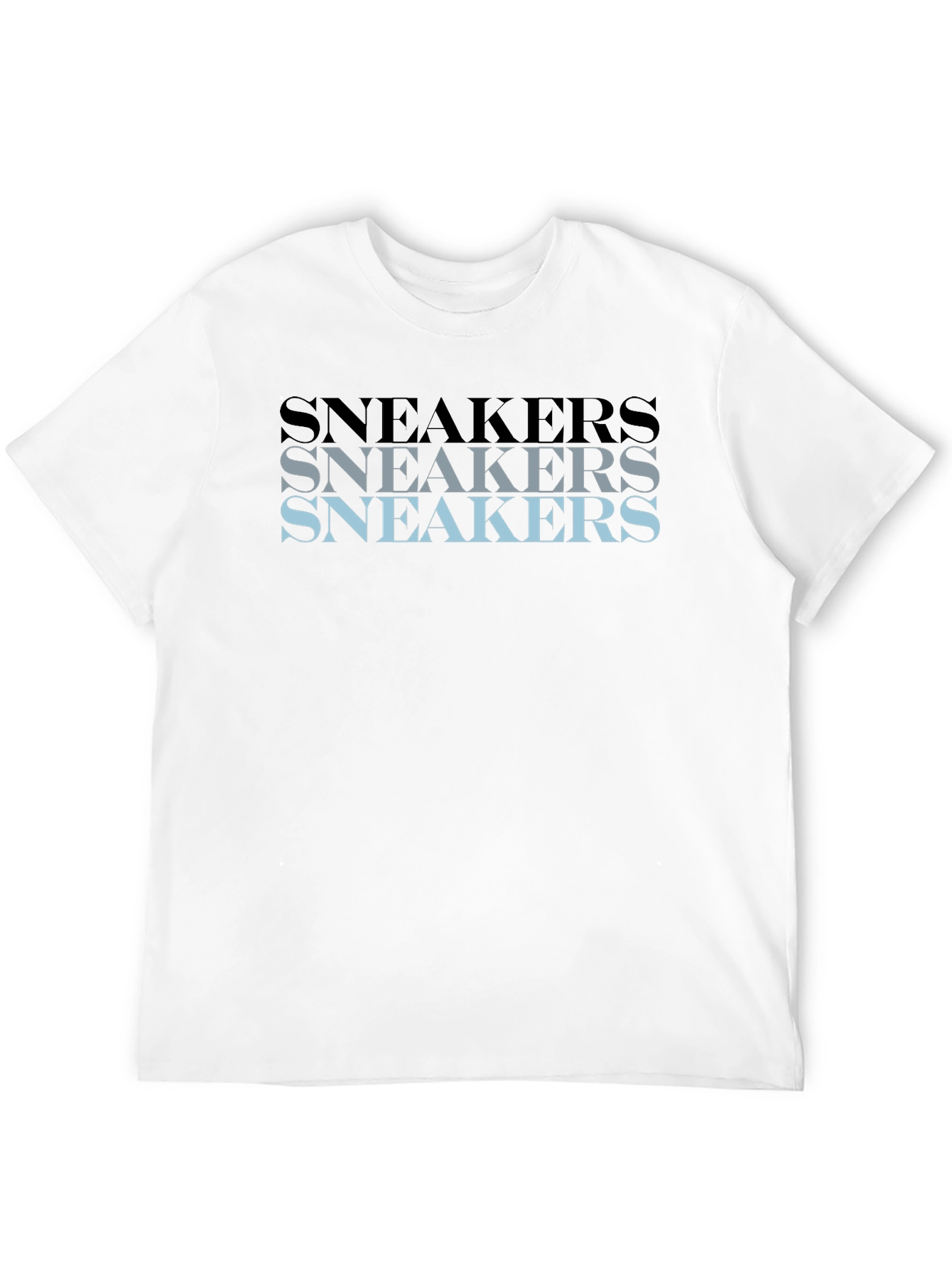Black Sneakers Graphic Print T-Shirt view 12