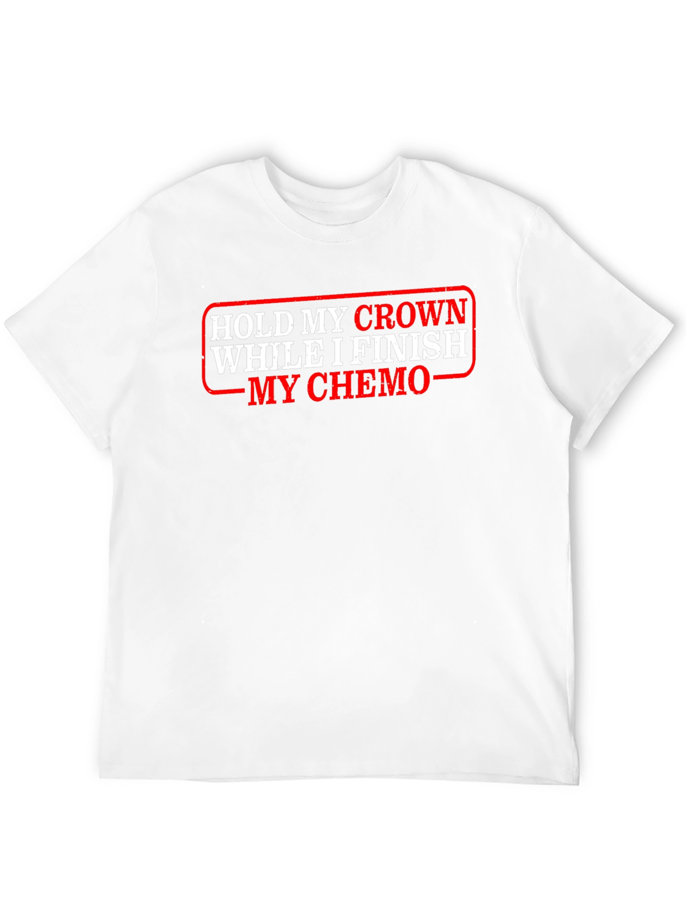 Black Hold My Crown Chemo Graphic Tee view 12