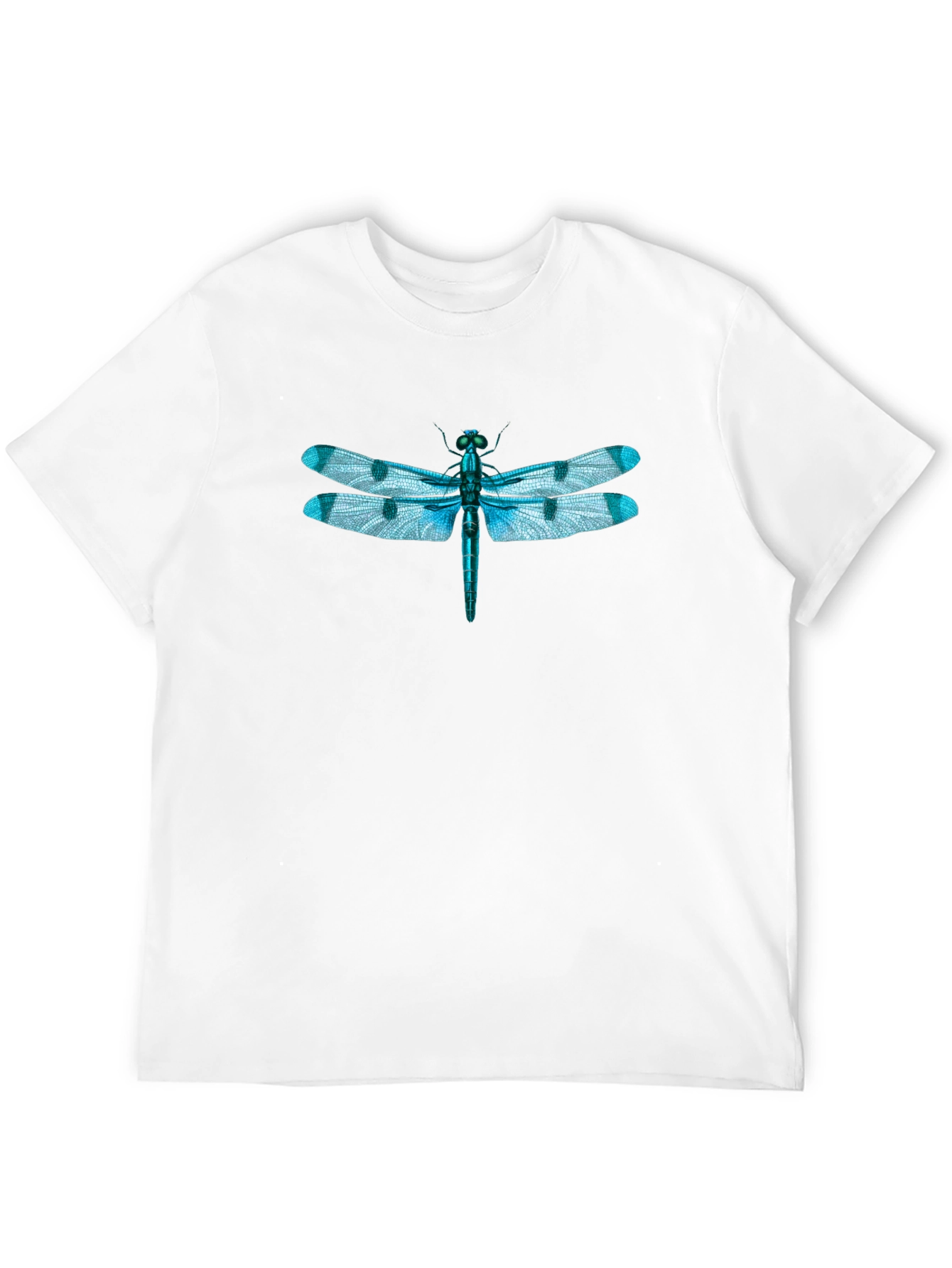 Black Dragonfly Graphic Tee - Unique Insect T-Shirt view 12
