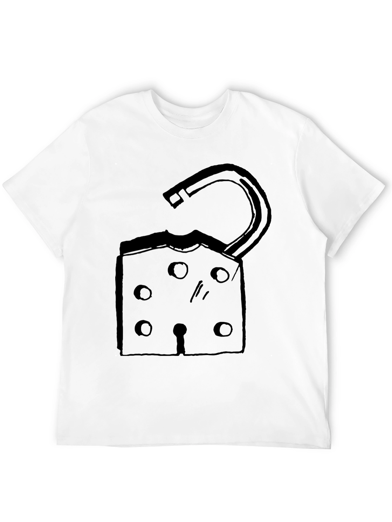 Black Unlock Your Style: Graphic Print Tee view 12