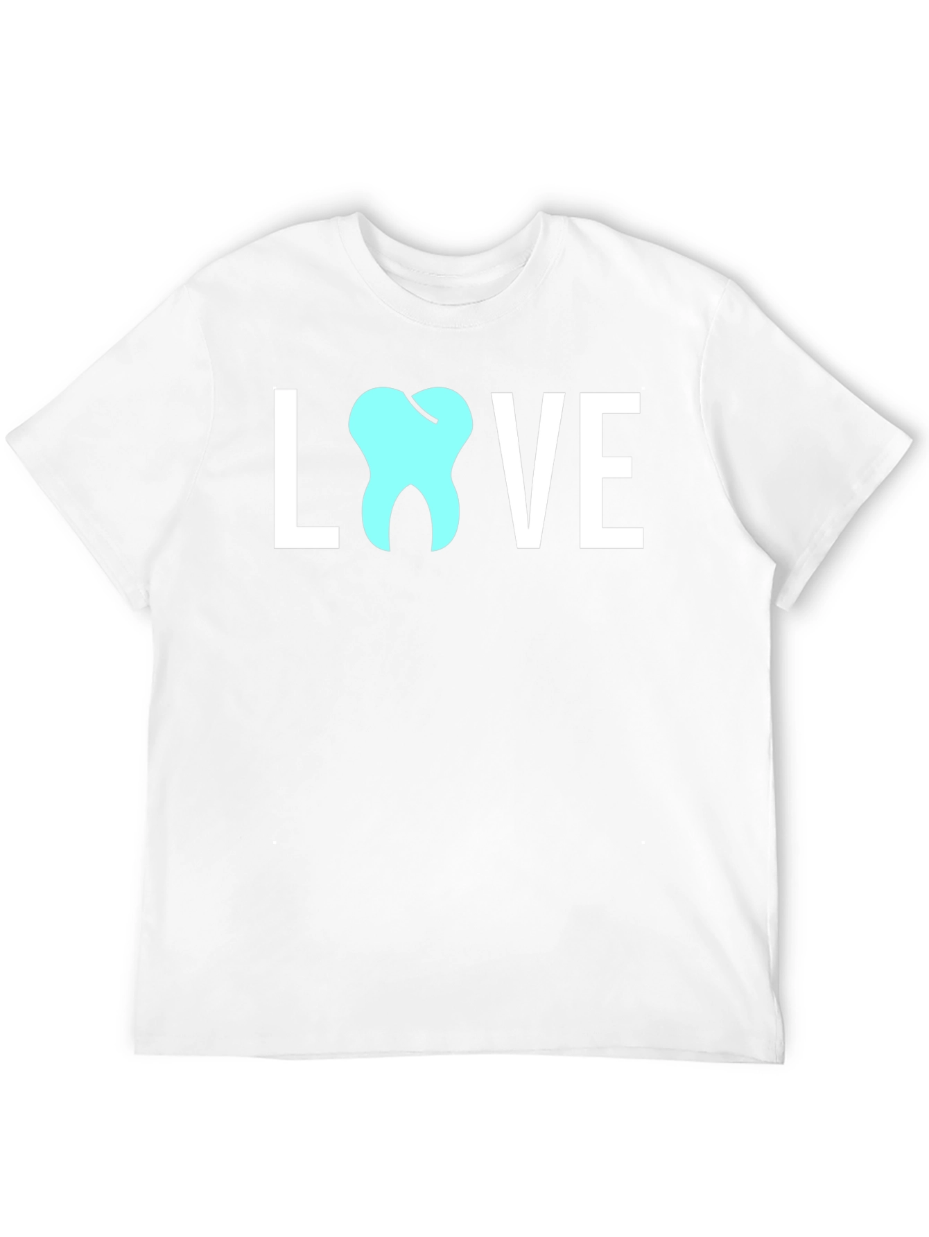 Black Dental Love Graphic Tee - Dentist Gift view 12