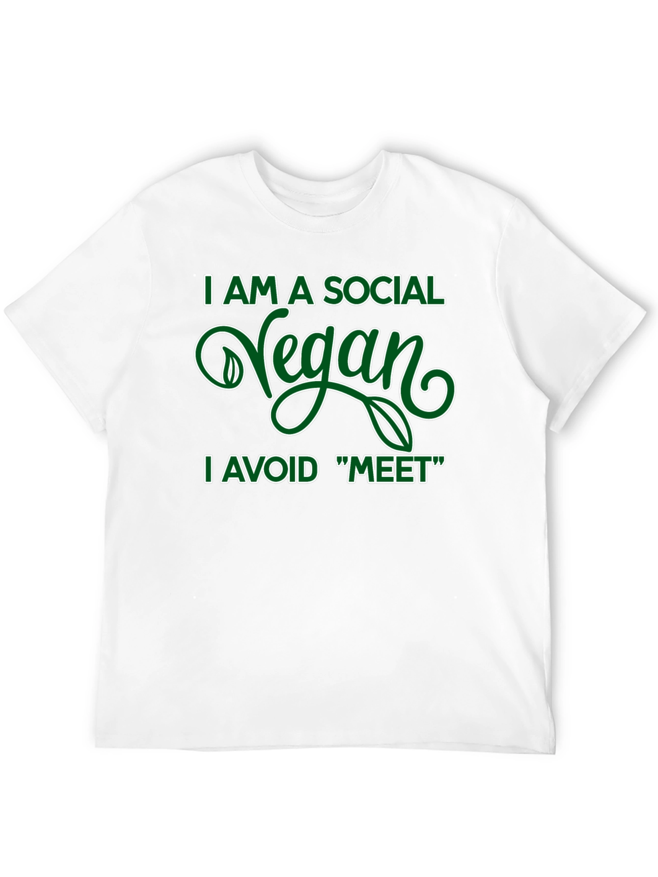Social Vegan Graphic Tee - 12