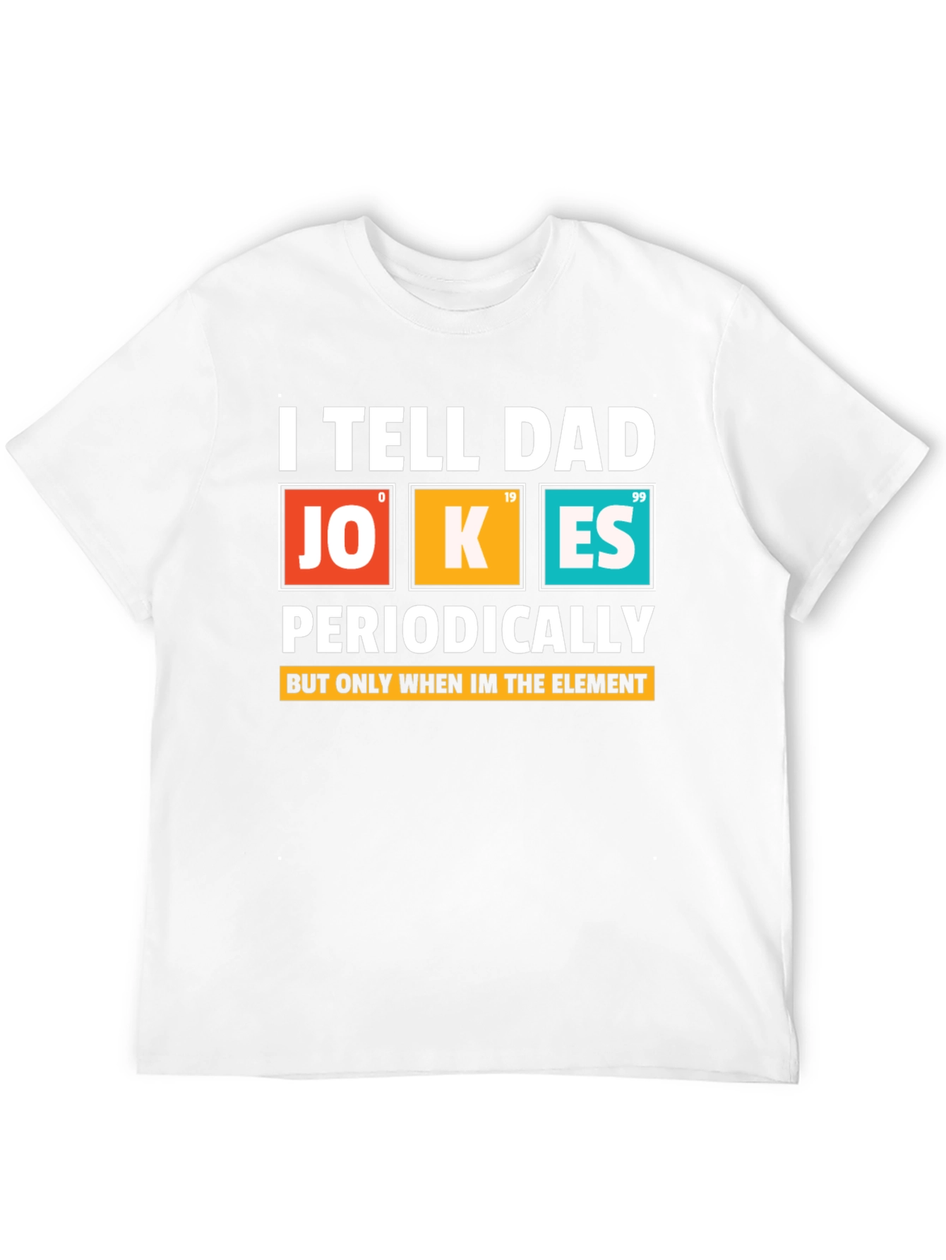 Black Dad Jokes Periodically T-Shirt, Science Humor view 12