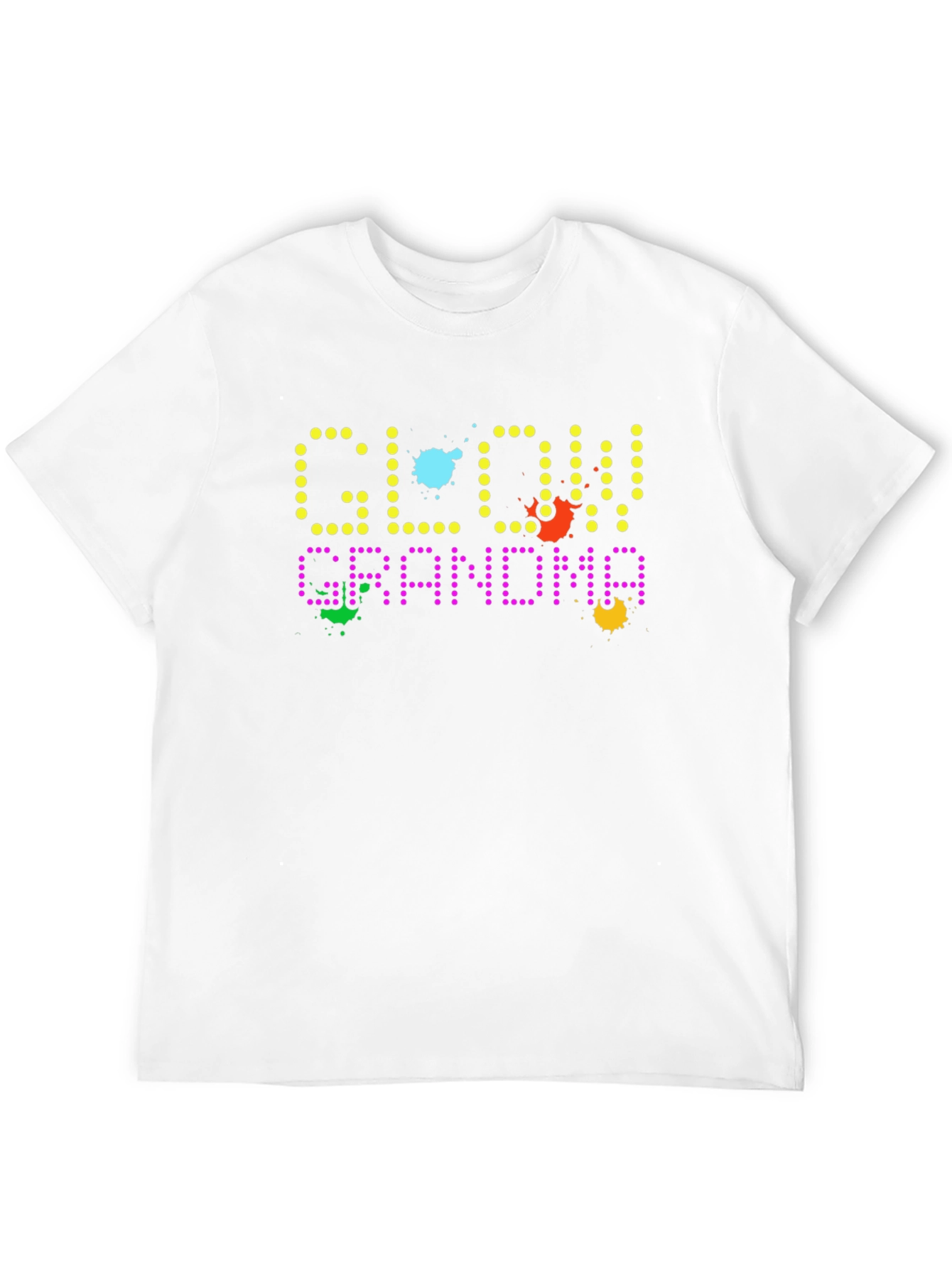 Glow Grandma T-Shirt - Novelty Graphic Tee - 12