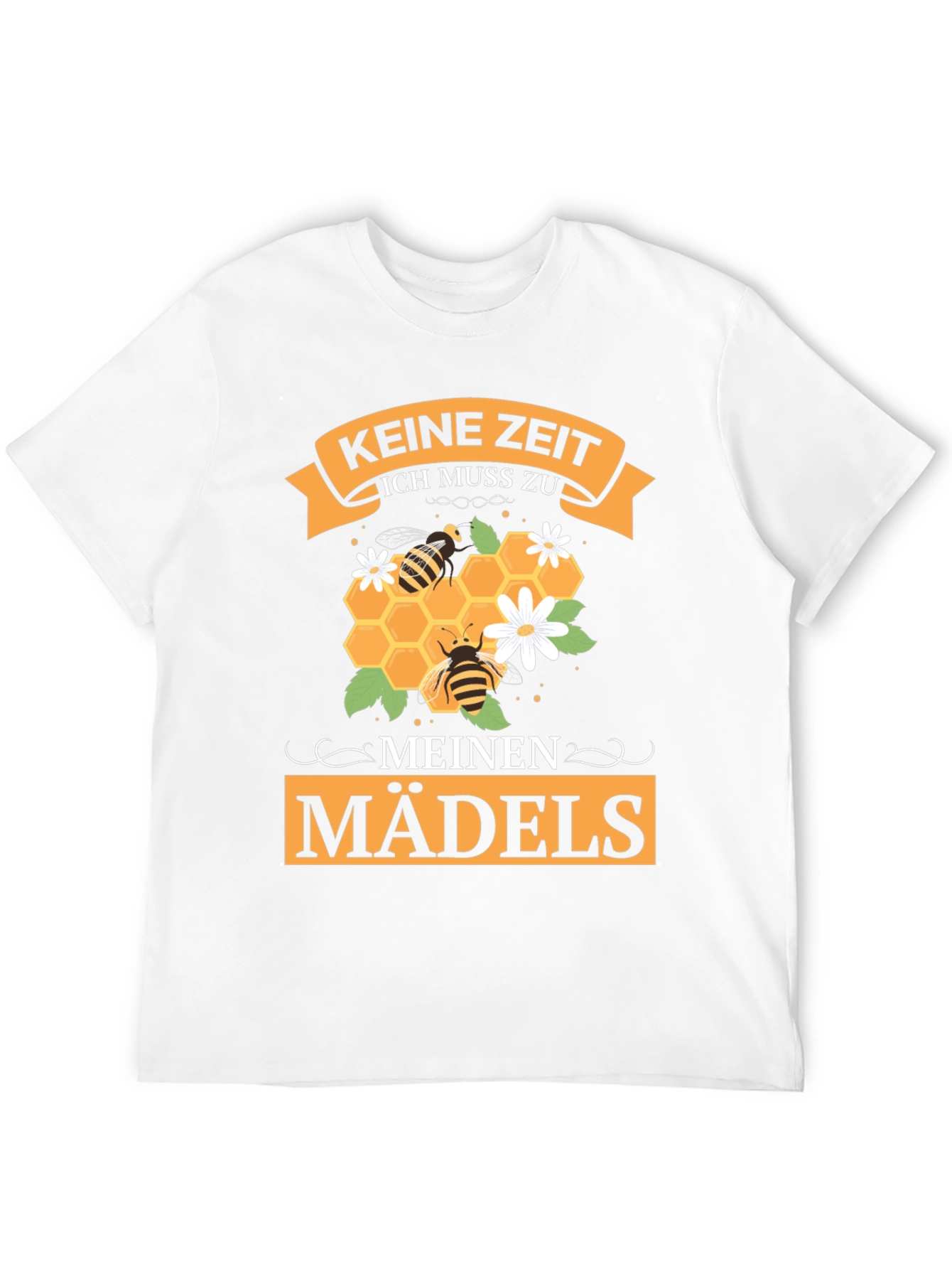 Black Keine Zeit Ich Muss Zu Meinen Madels T-Shirt view 12