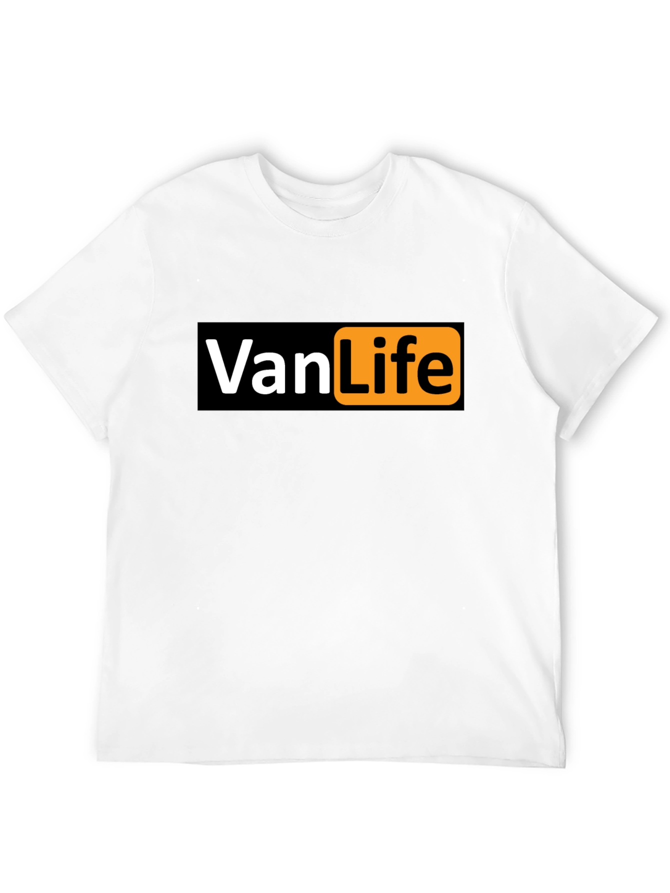 Black Van Life Graphic T-Shirt - Black view 12