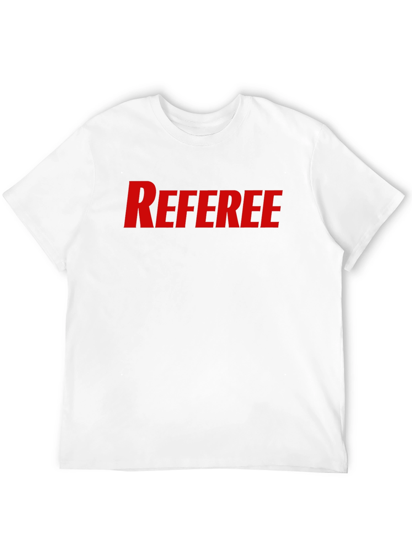 Black Referee Crew Neck T-Shirt view 12