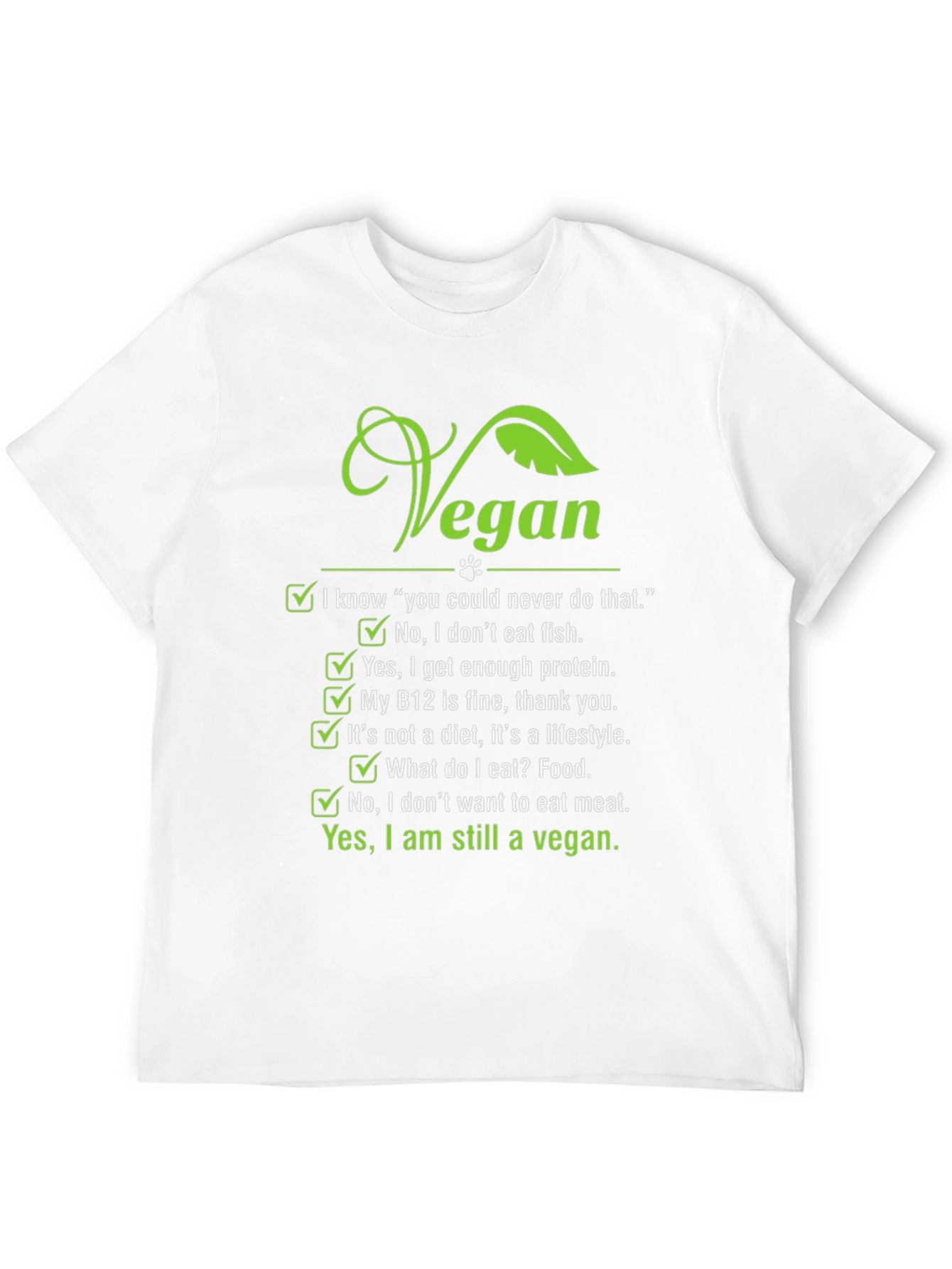 Black Vegan Lifestyle T-Shirt view 12