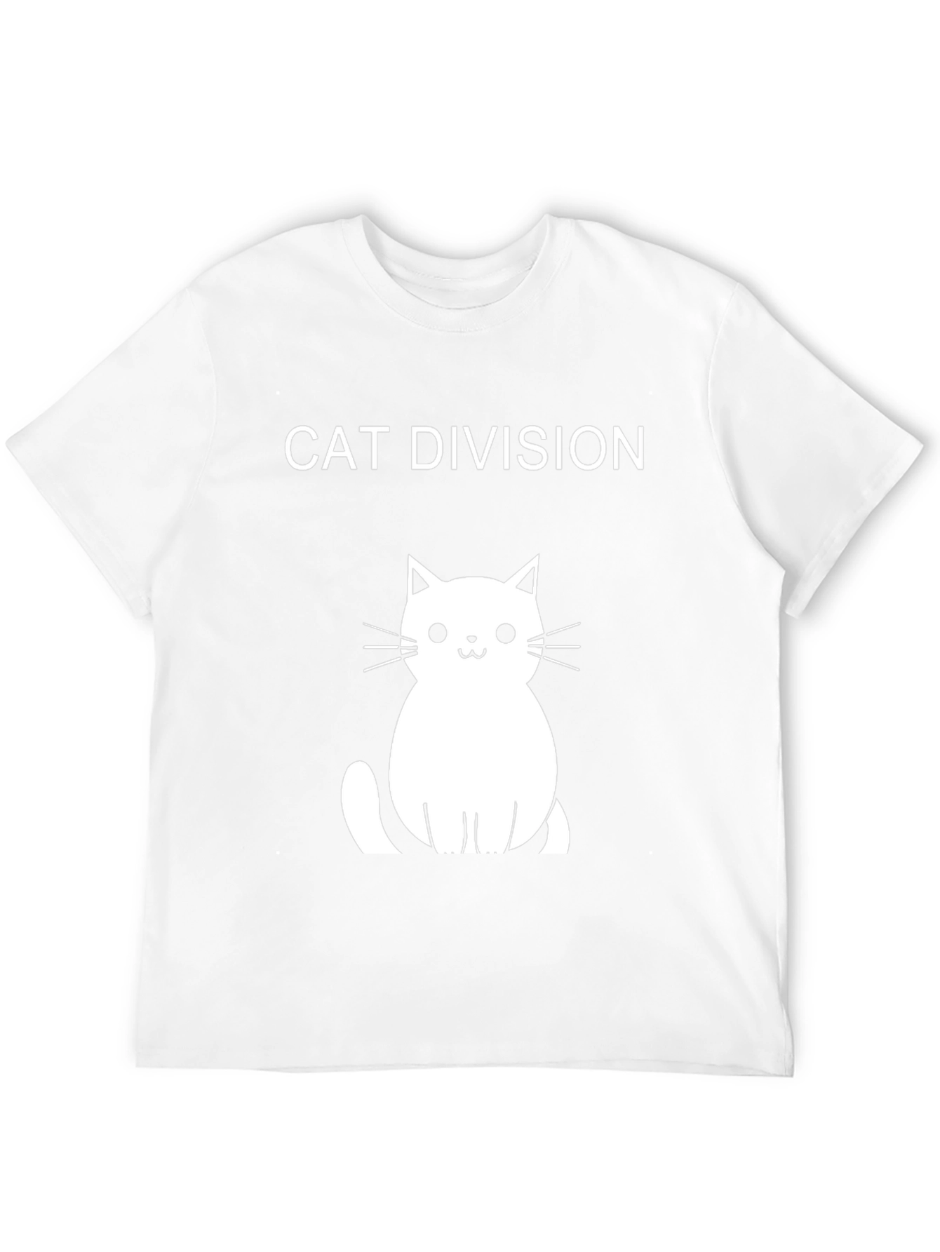 Black Cat Division Funny T-Shirt view 12