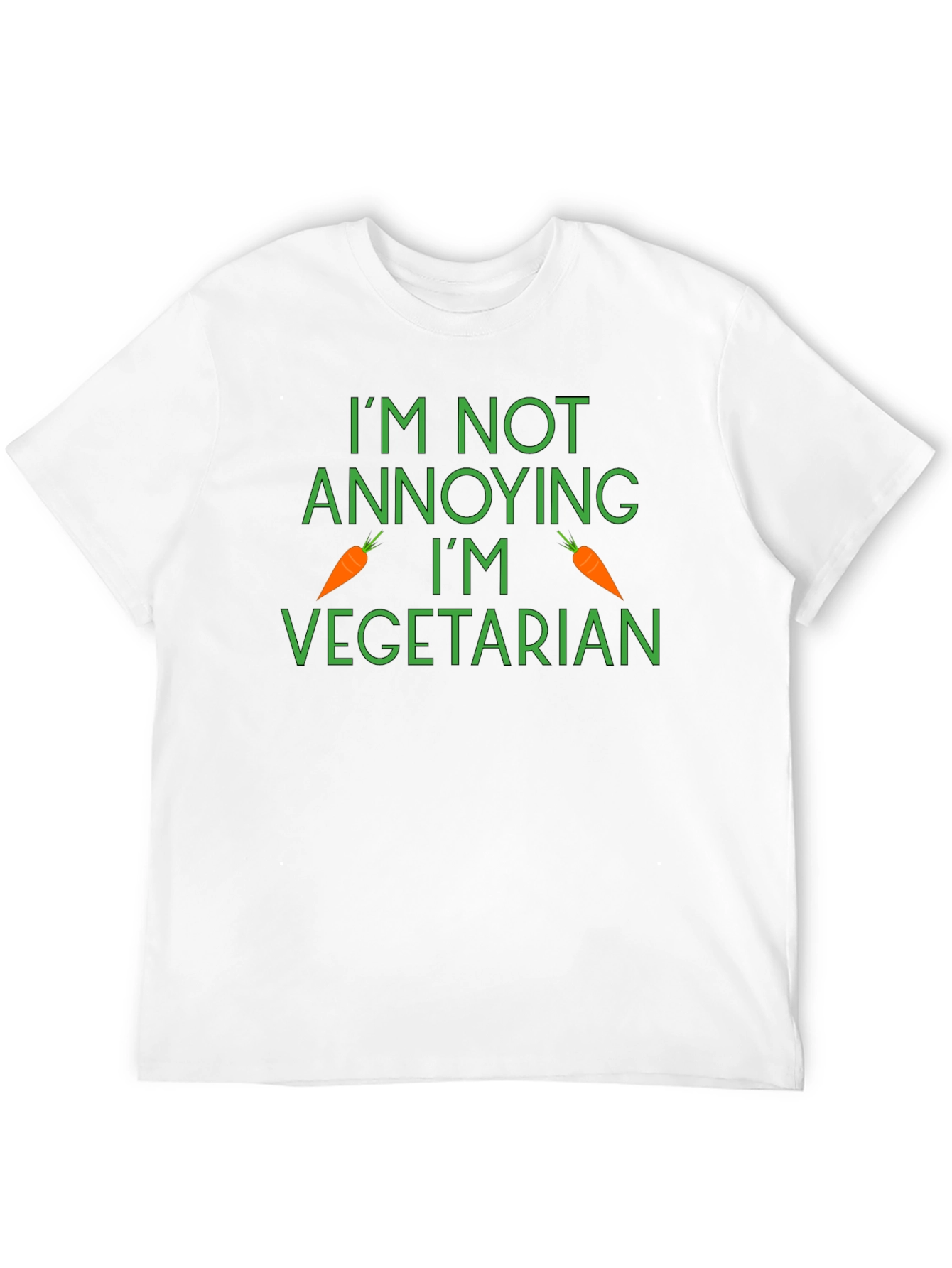Black Vegetarian T-Shirt - Funny Foodie Graphic Tee view 12
