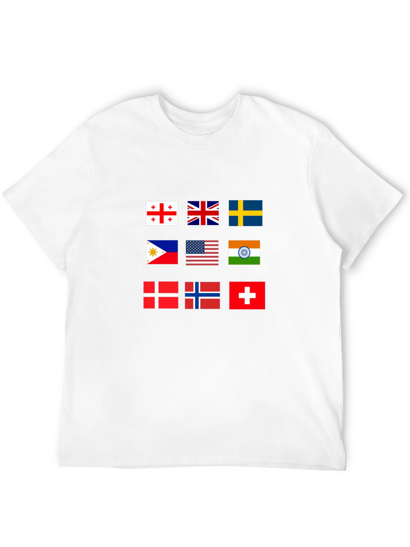 Black Flags of the World Graphic T-Shirt view 12