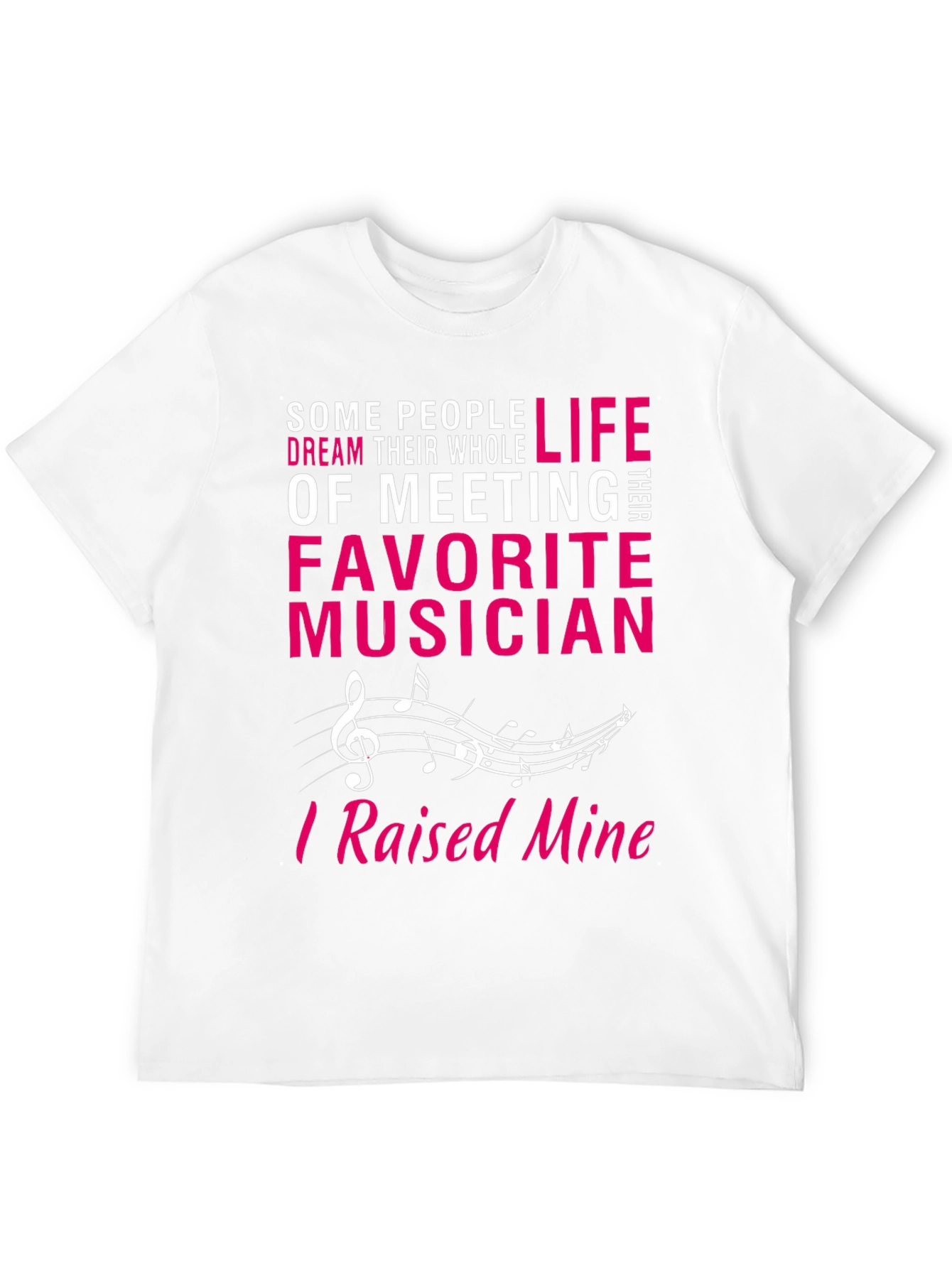 Black Proud Musician Parent T-Shirt - Raised Mine! view 12