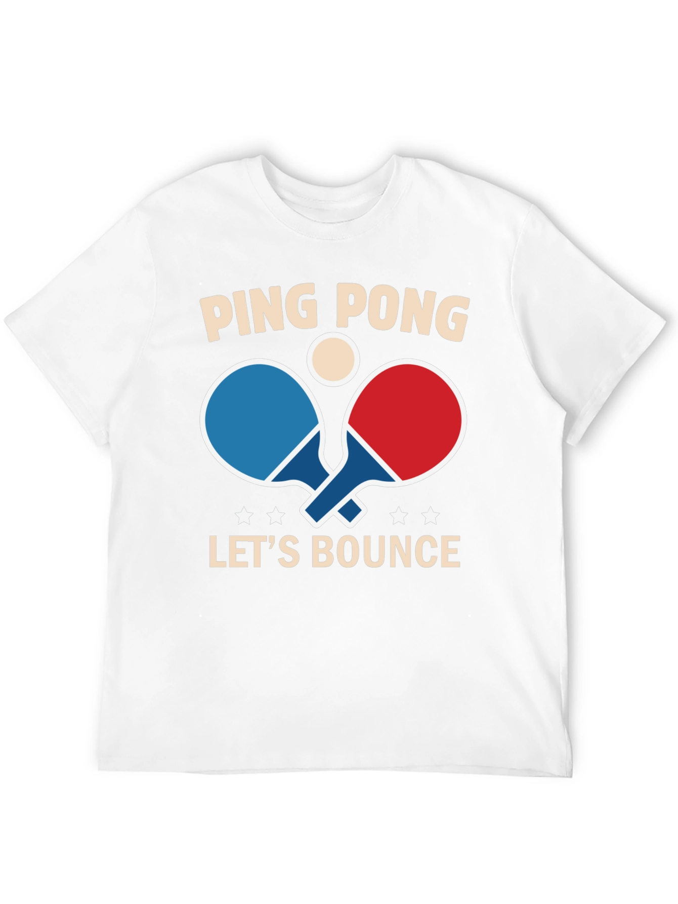 Black Ping Pong Let's Bounce Graphic Tee - Black view 12