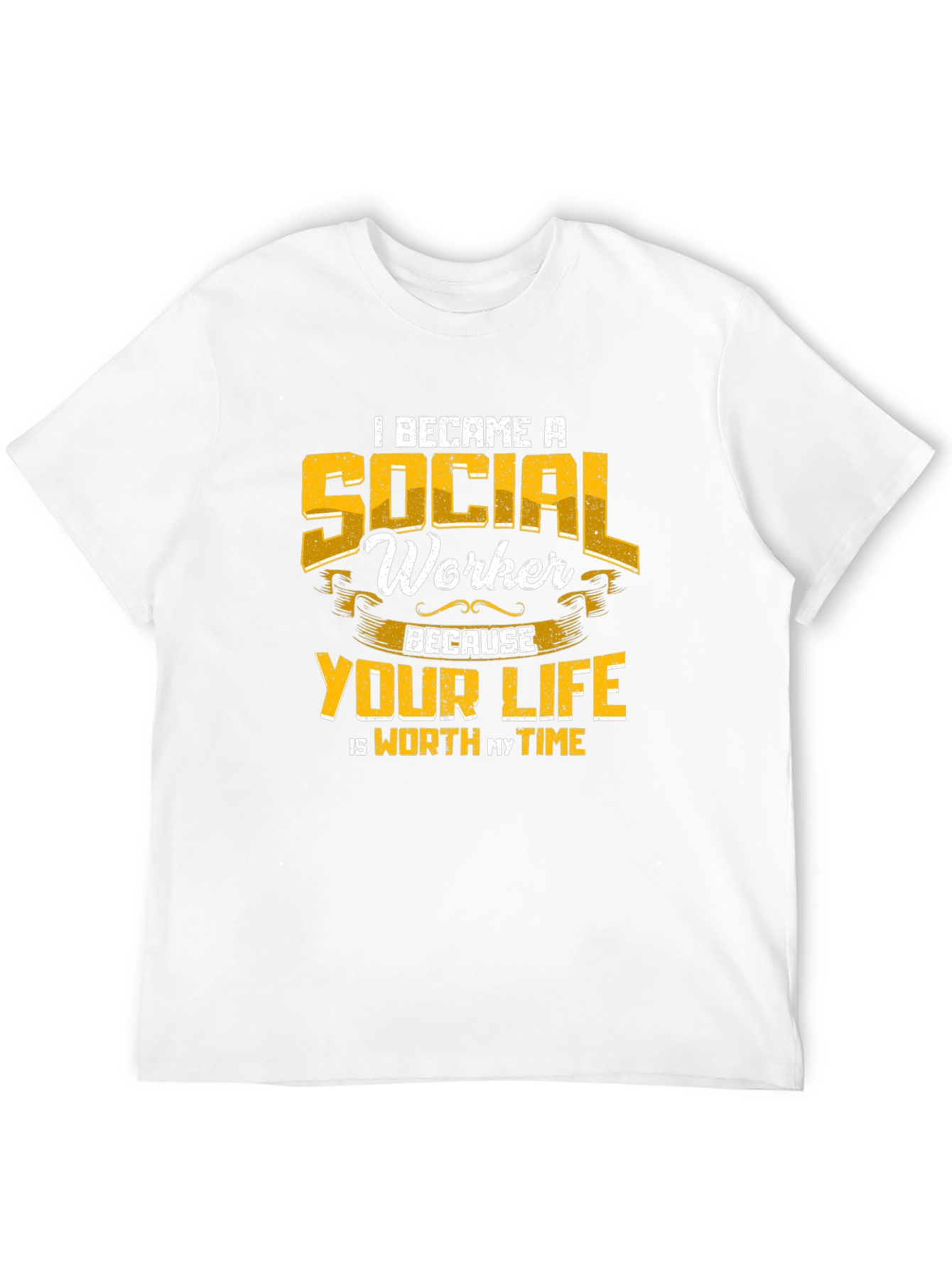 Black Social Worker T-Shirt: Worth My Time view 12