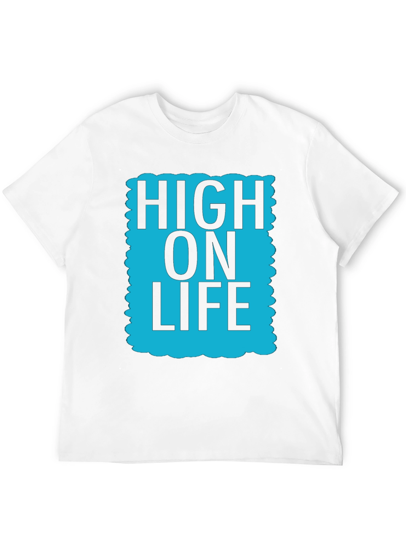 Black High On Life Graphic T-Shirt - Casual Cotton Tee view 12