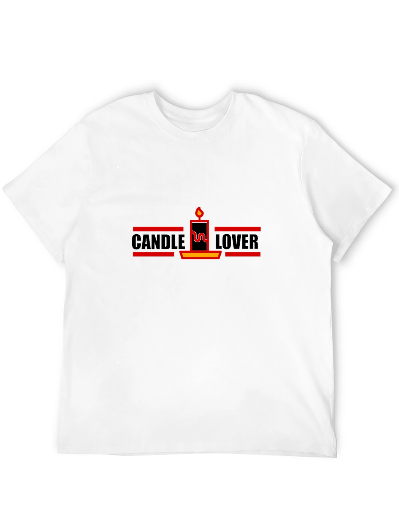 Black Candle Lover Graphic T-Shirt - Black view 12