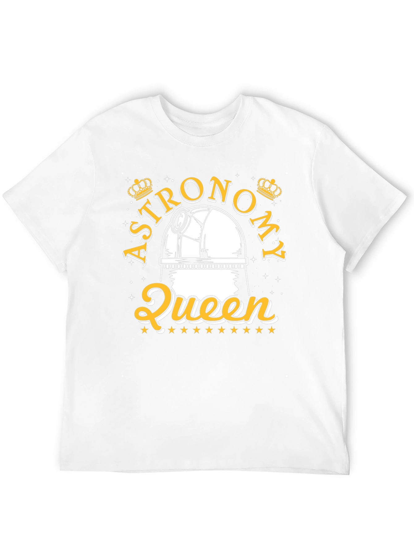 Black Astronomy Queen Graphic Tee - Black Crewneck Shirt view 12