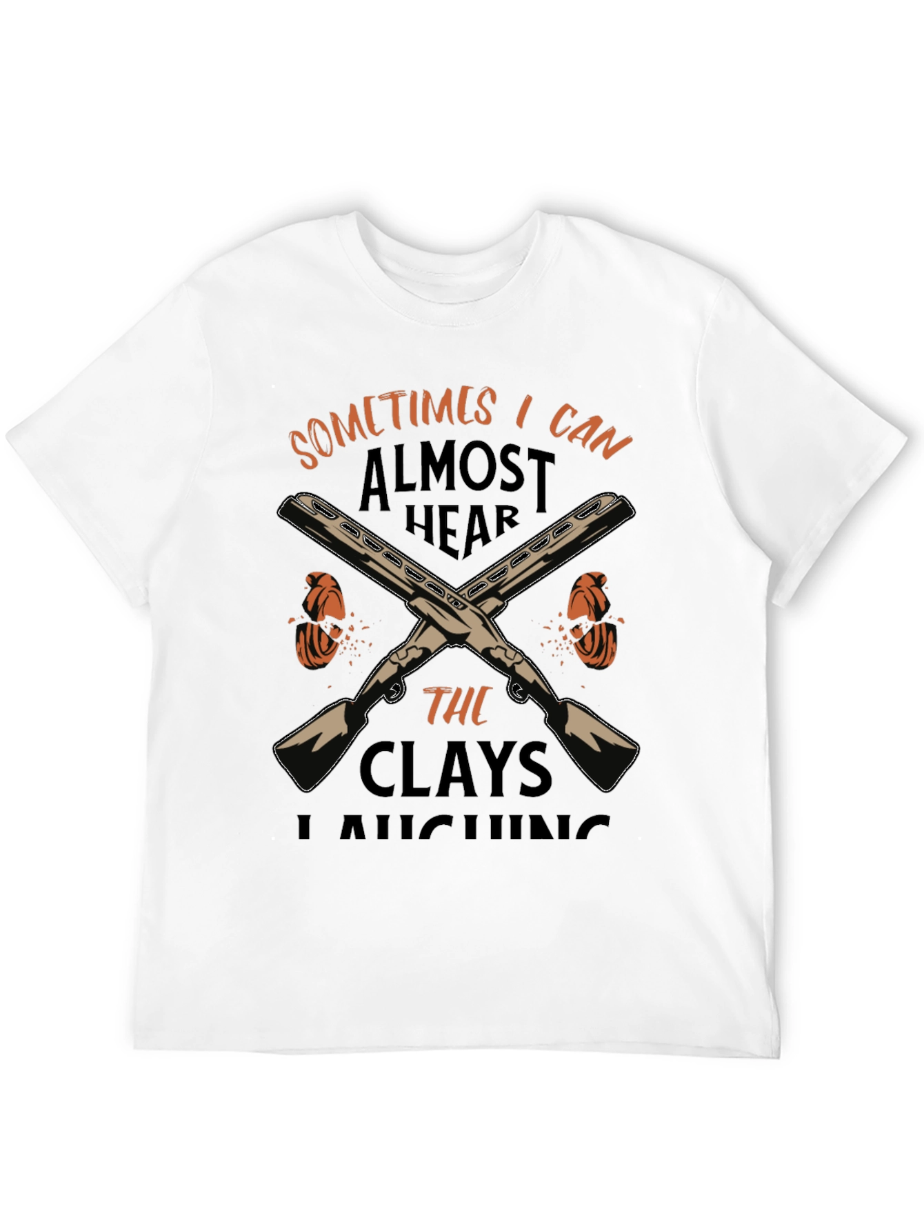 Black Clays Laughing T-Shirt view 12