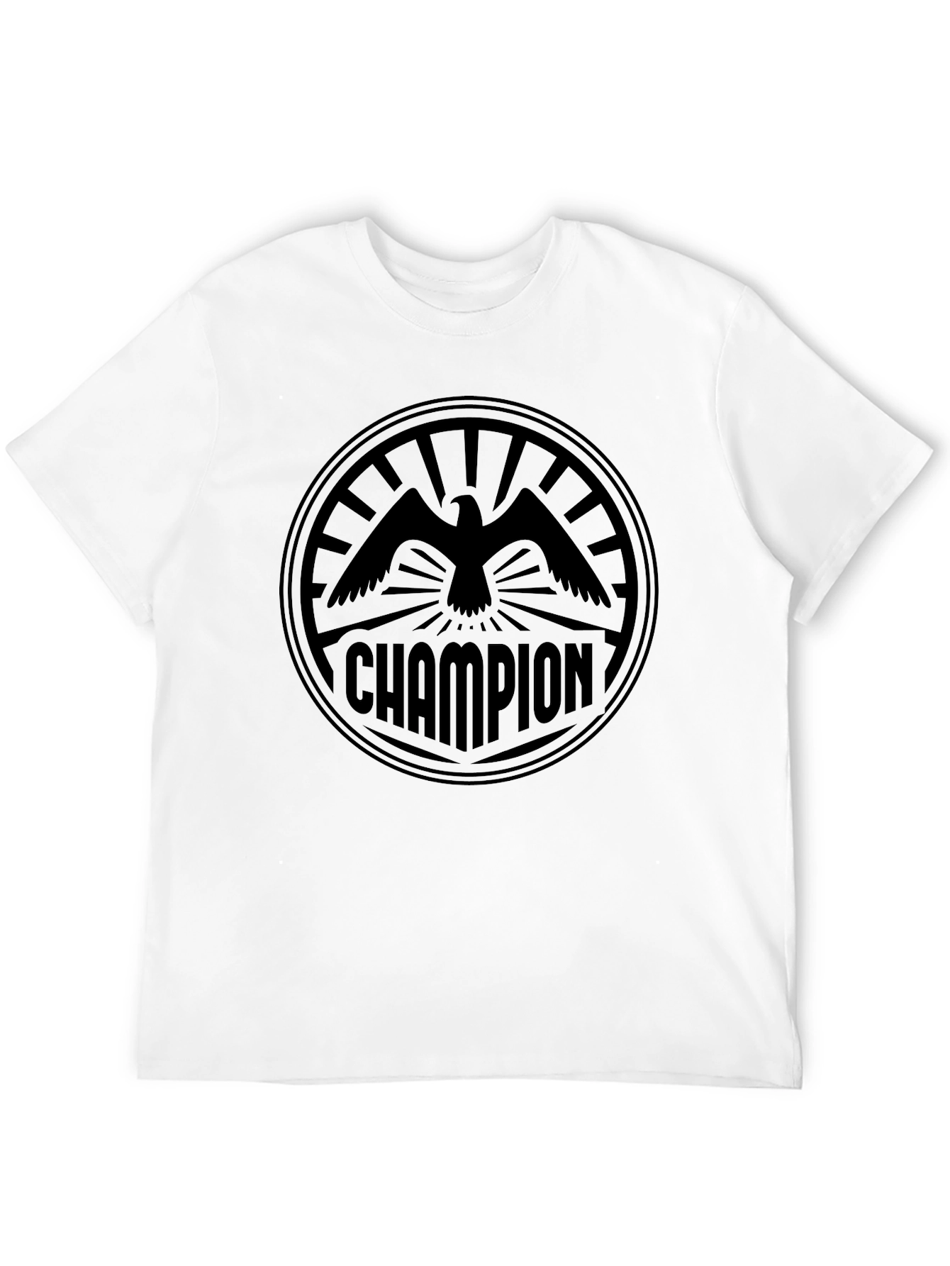 Black Champion Eagle Graphic Black T-Shirt view 12