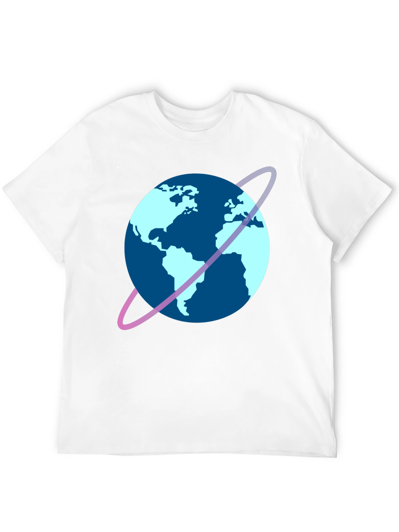 Black Planet Graphic Tee - Cool Earth Design view 12