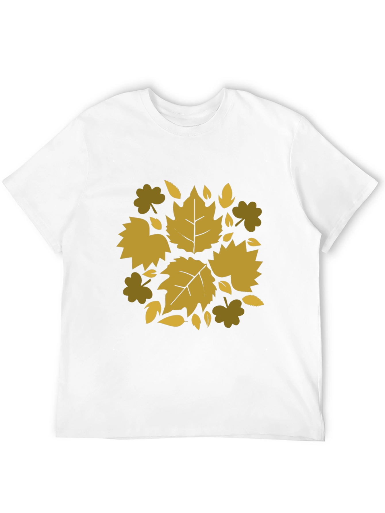 Black Autumn Leaf Graphic Tee - Stylish Comfort view 12