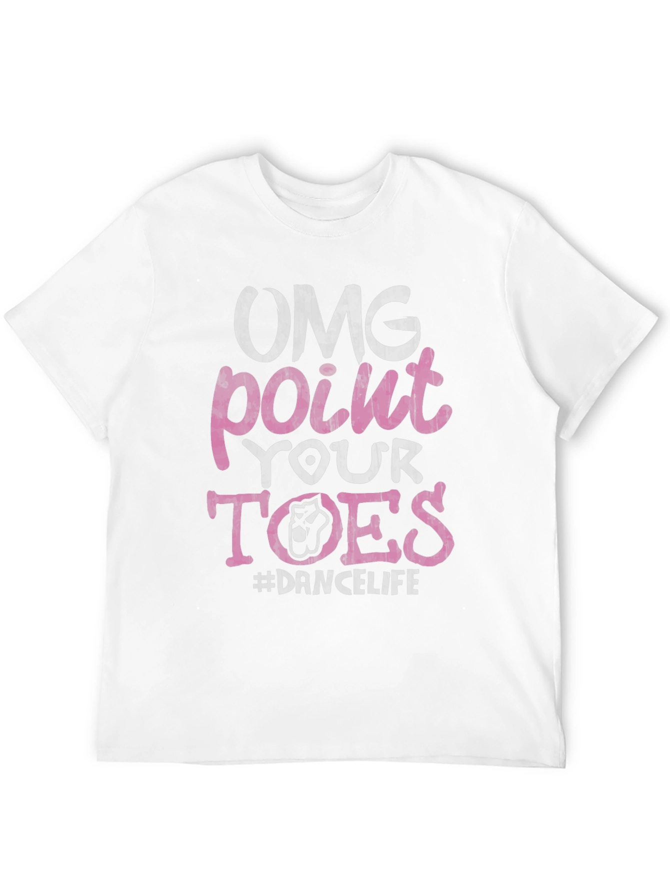 Black OMG Point Your Toes Dance T-Shirt view 12