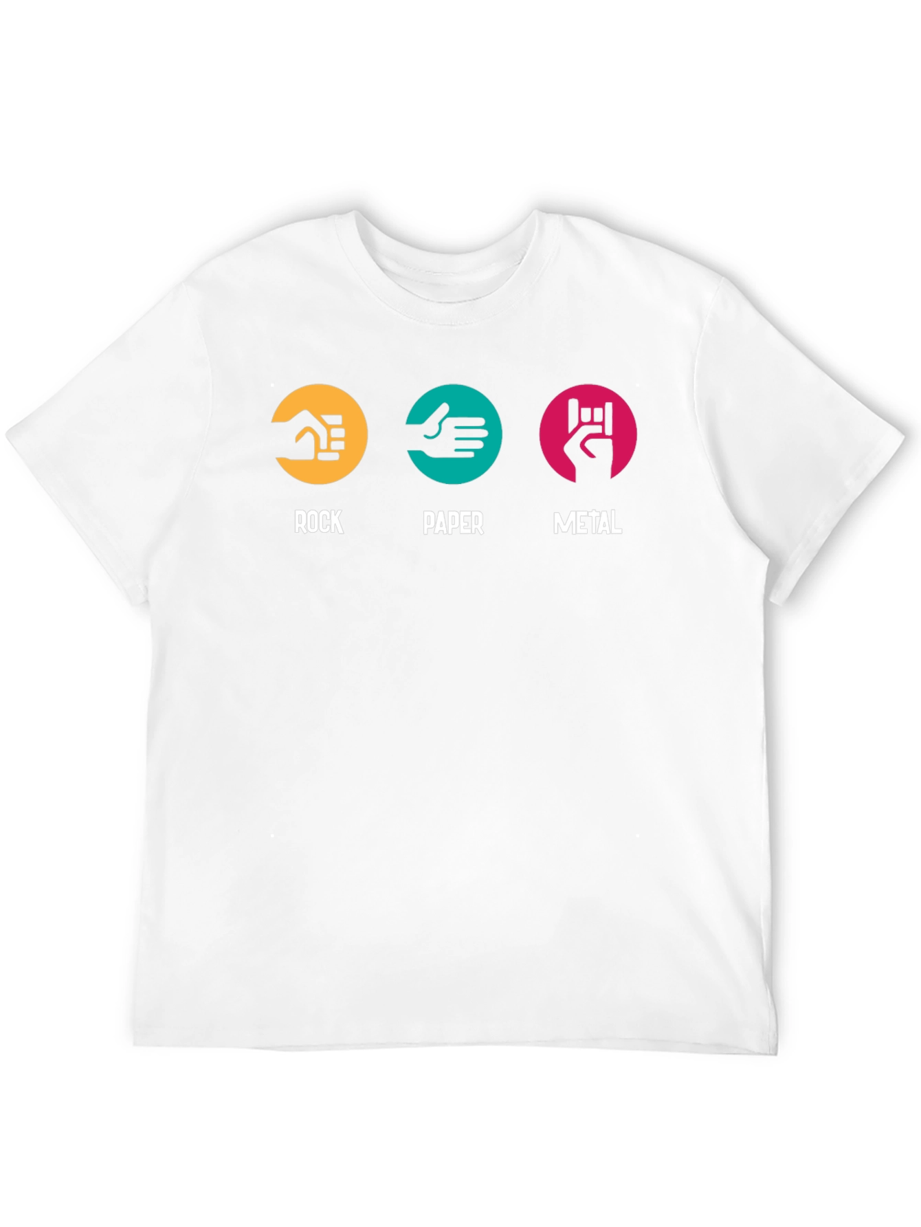 Black Rock Paper Metal Graphic T-Shirt - Black view 12