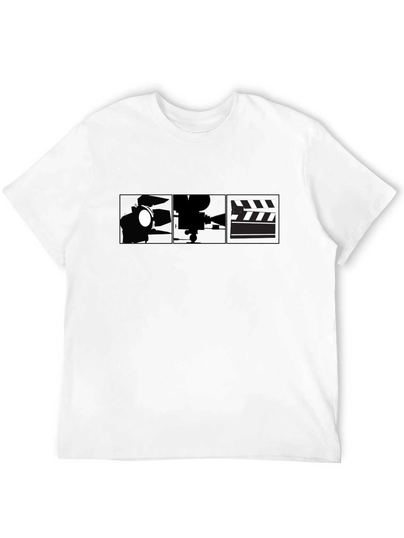 Black Movie Filmmaking Black Graphic T-Shirt view 12