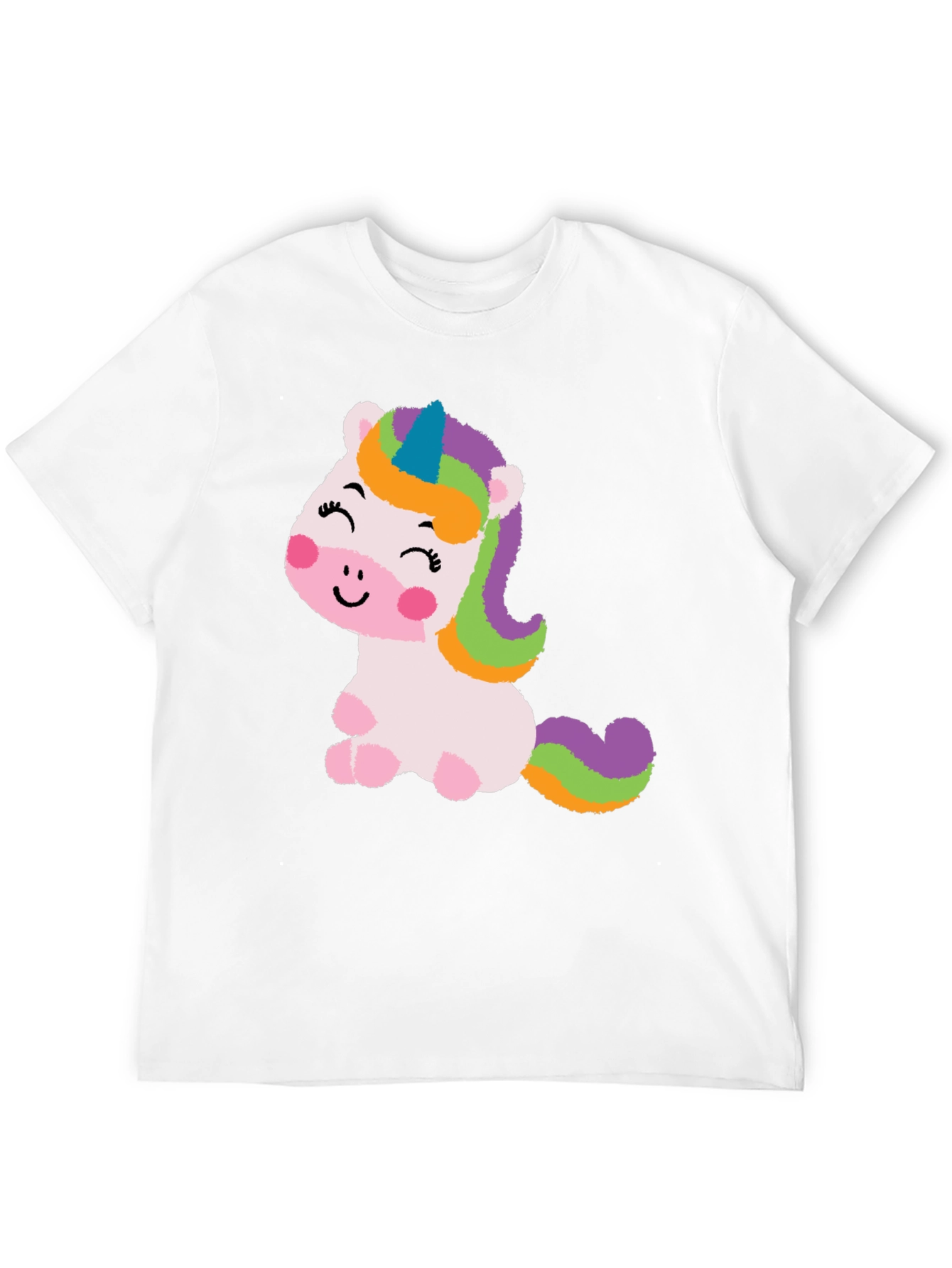 Black Unicorn Graphic Tee - Cute Kawaii Style Shirt view 12