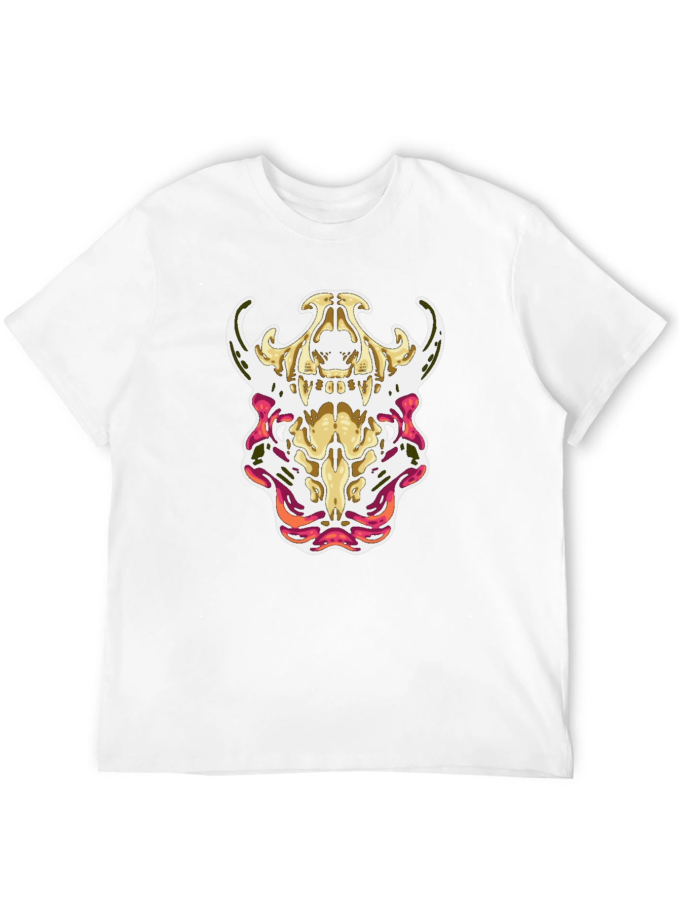 Black Skull Graphic Tee - Black view 12