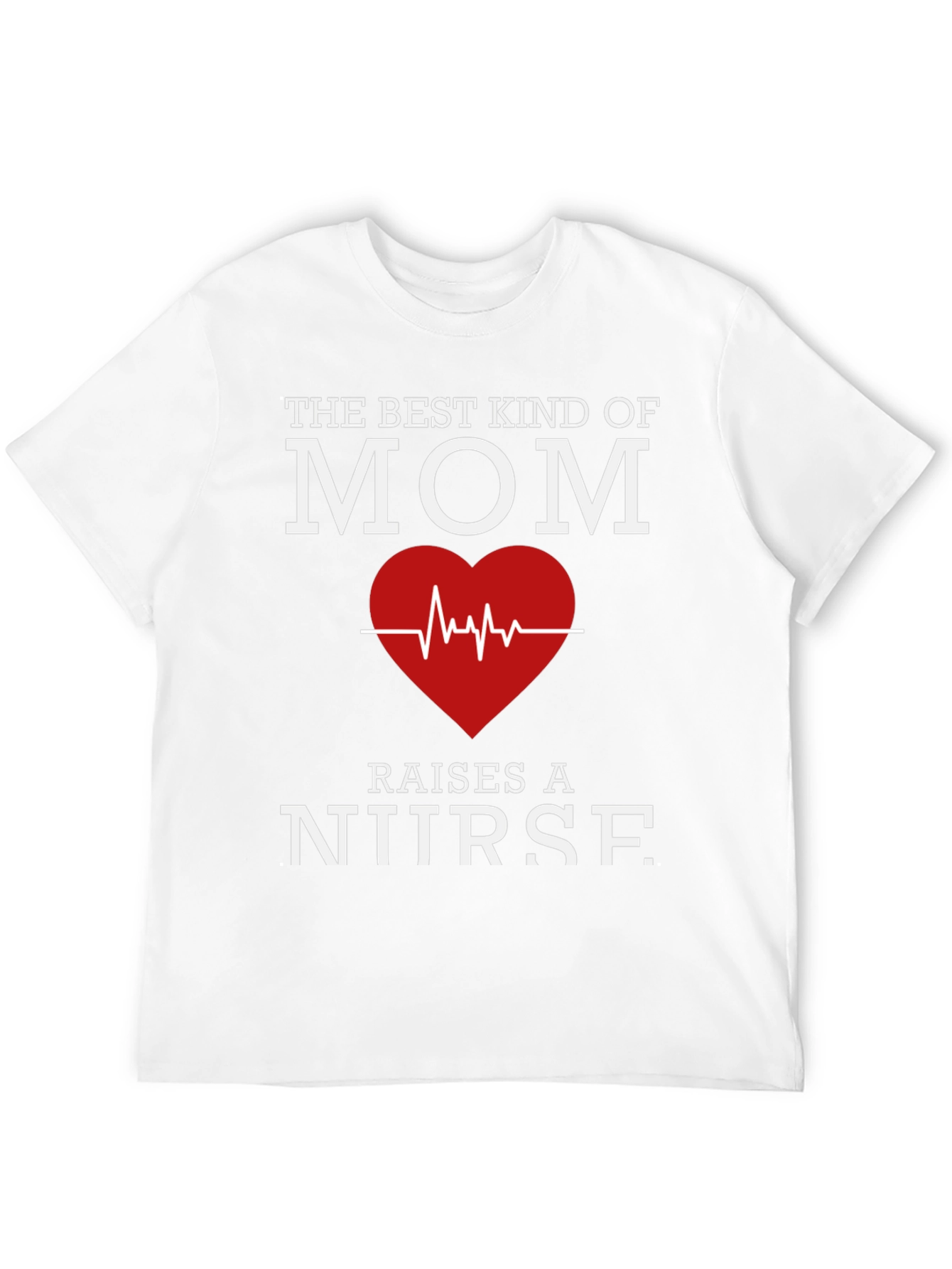 Black Best Kind of Mom Raises a Nurse T-Shirt view 12