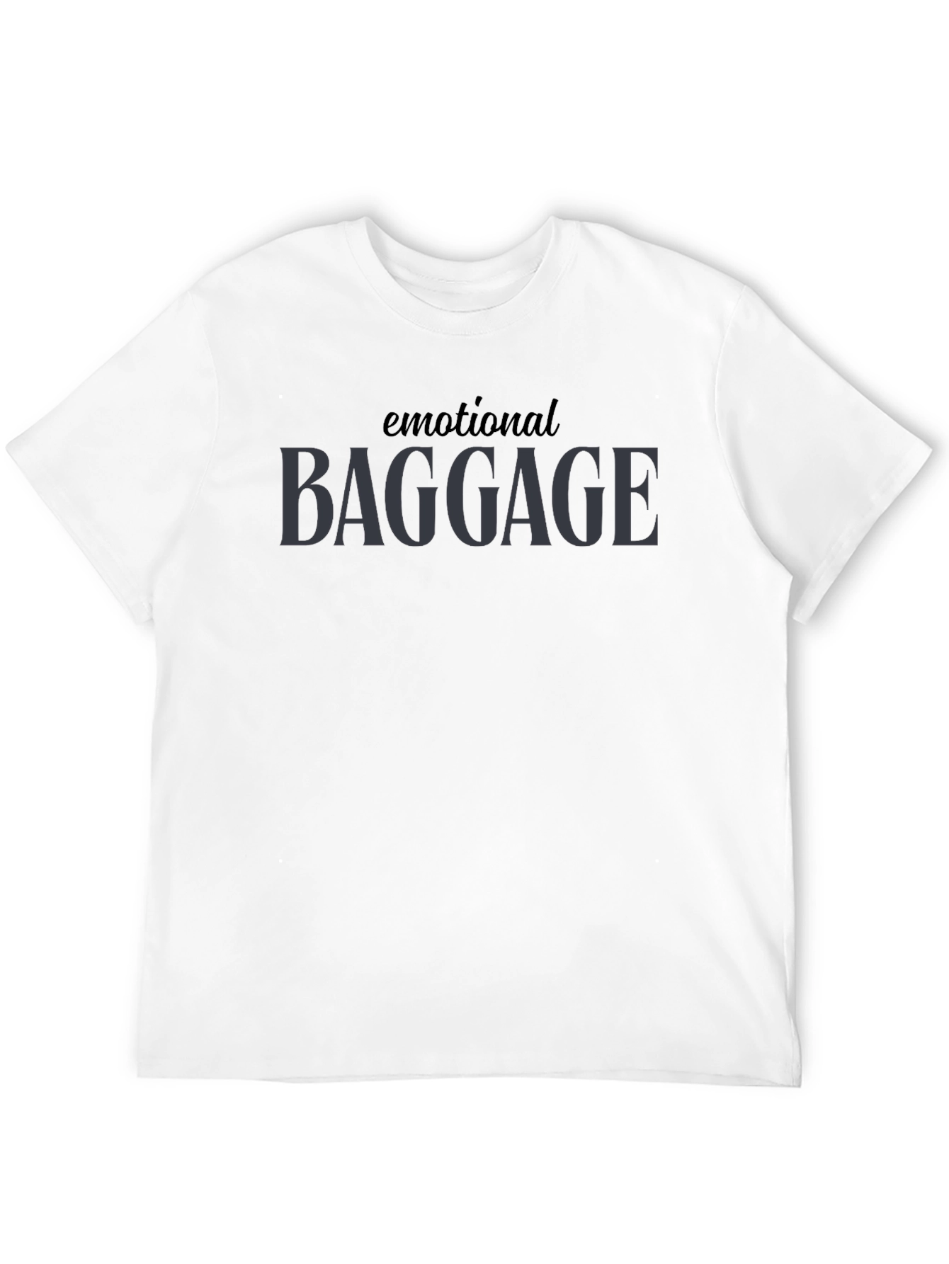 Emotional Baggage Graphic Tee - Unisex Soft Cotton T-Shirt - 12