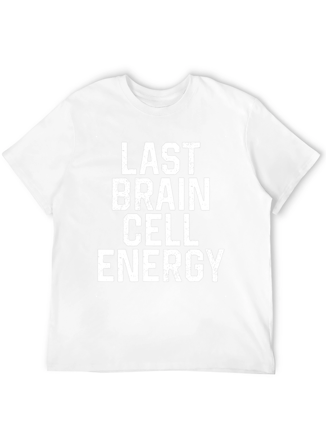 Black Last Brain Cell Energy Graphic Tee view 12