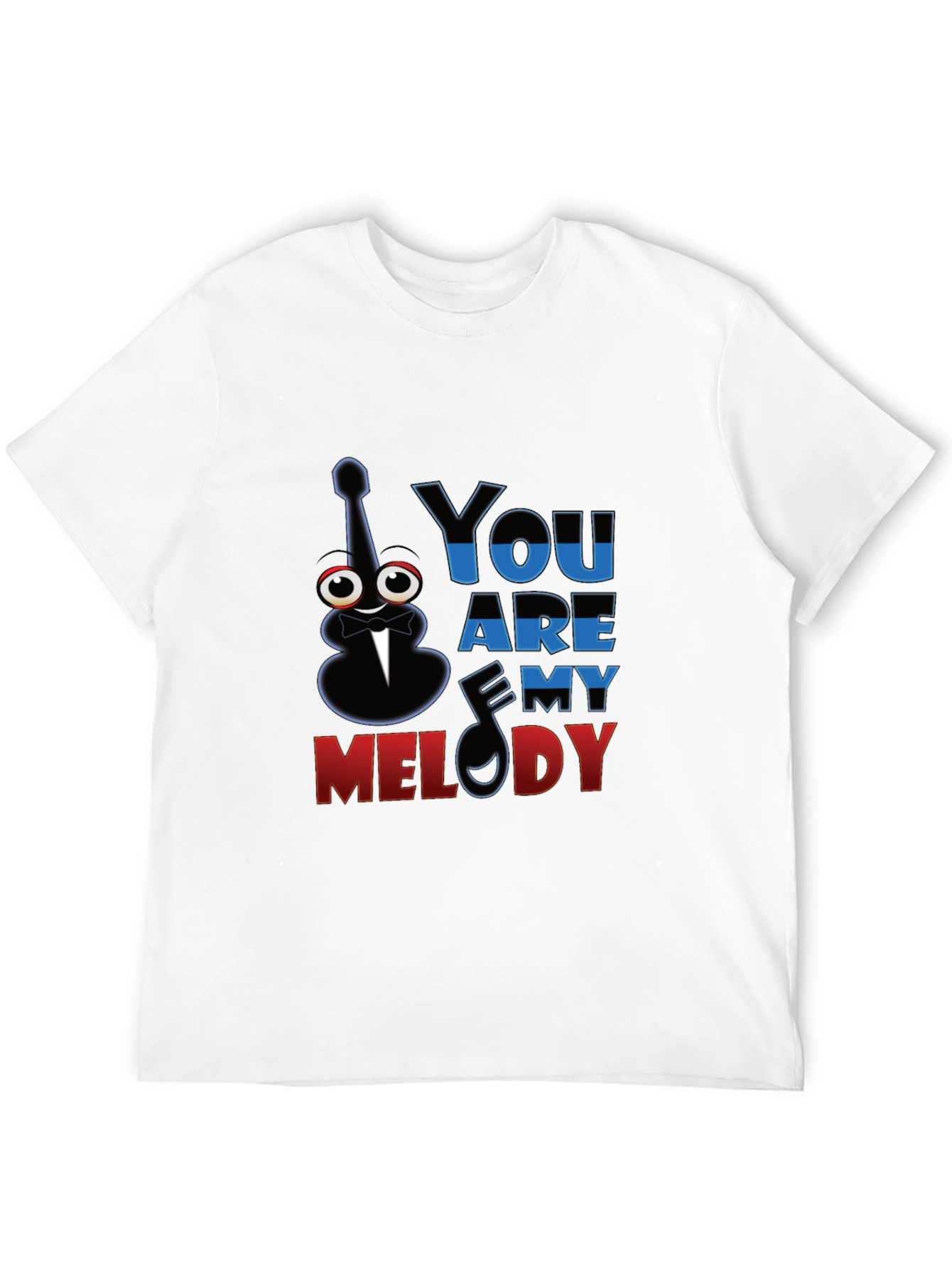 Black You Are My Melody Graphic T-Shirt view 12
