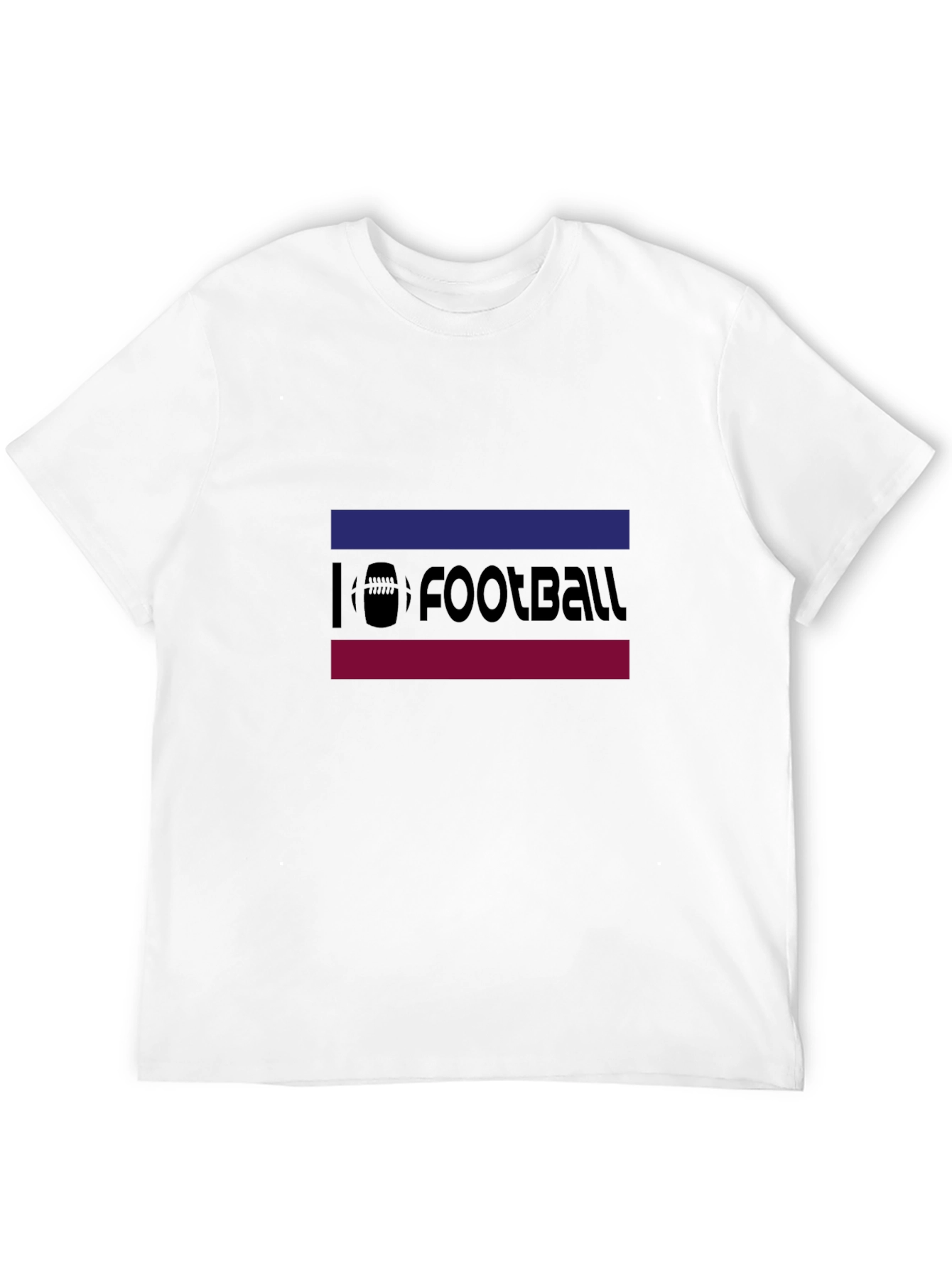 Black Football Graphic Tee - Black view 12
